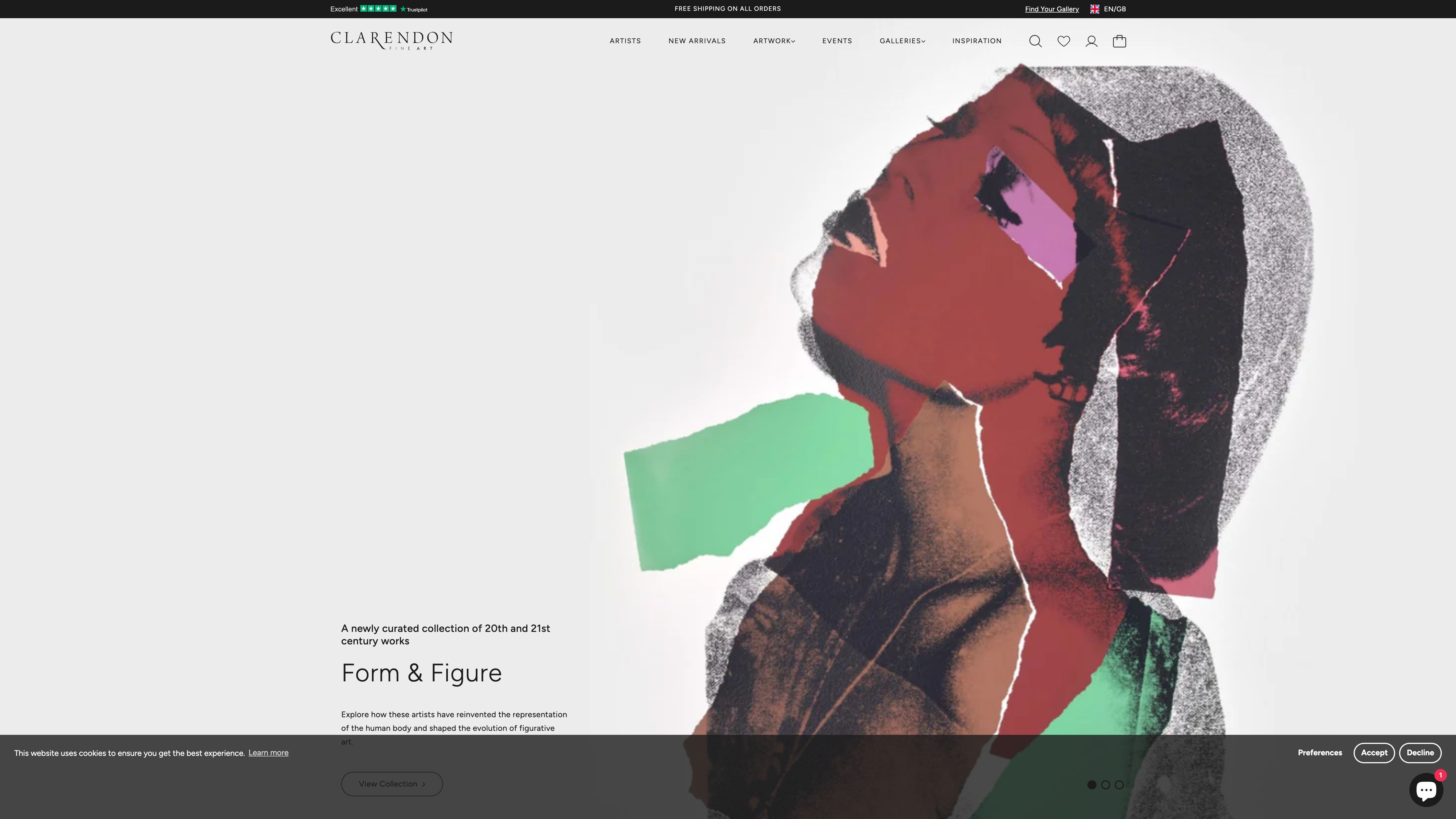 Clarendon Fine Art screenshot 6