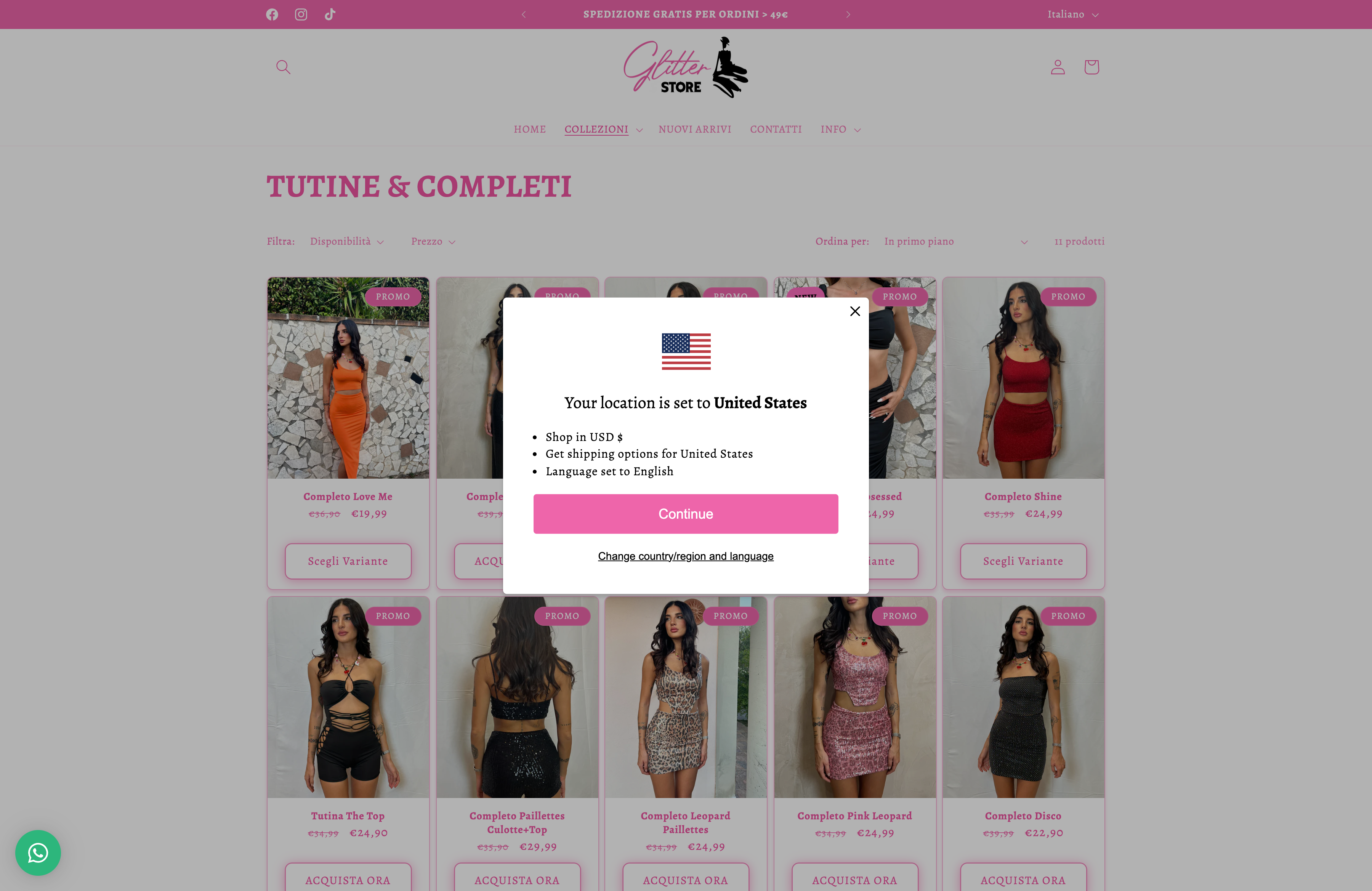 Glitter Store Mode screenshot 3