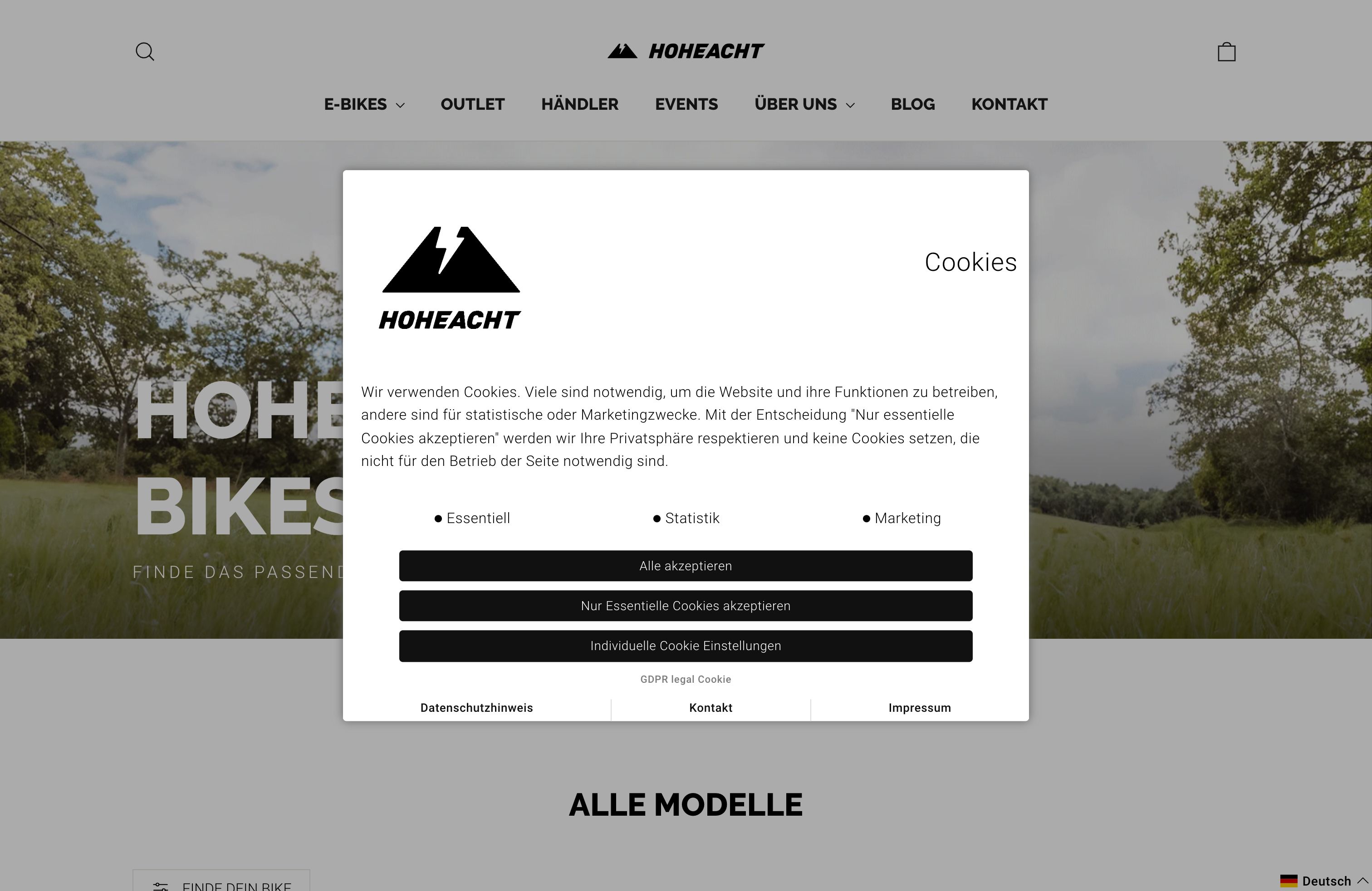 Hohe Acht E-Bikes screenshot 6