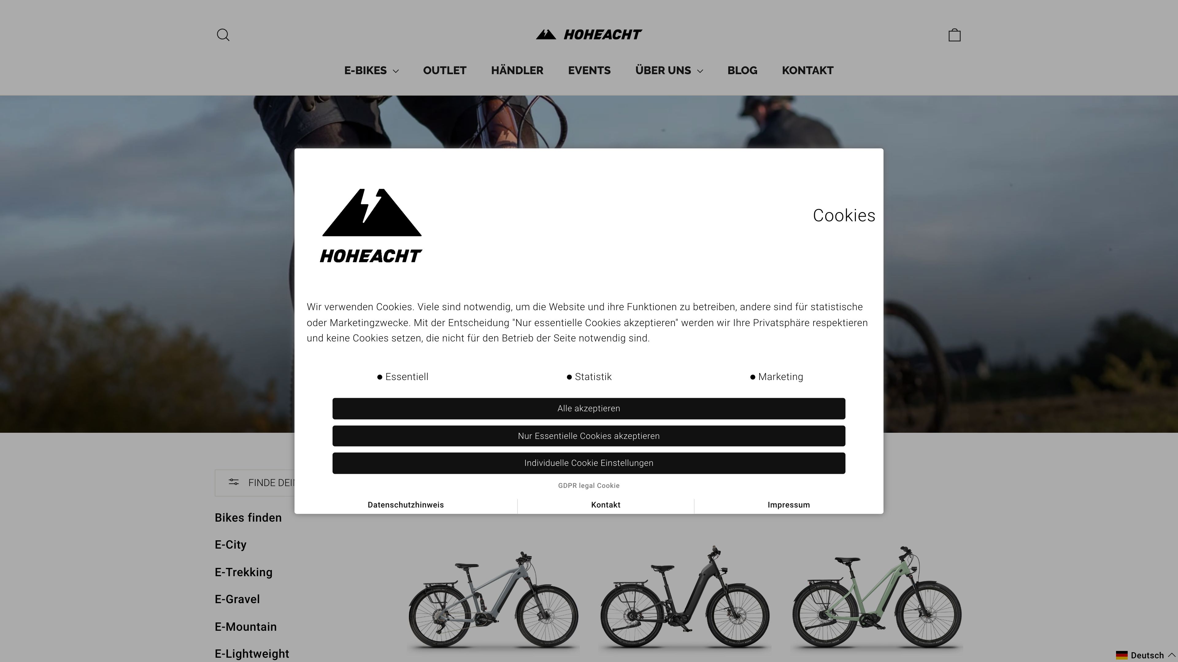 Hohe Acht E-Bikes screenshot 5