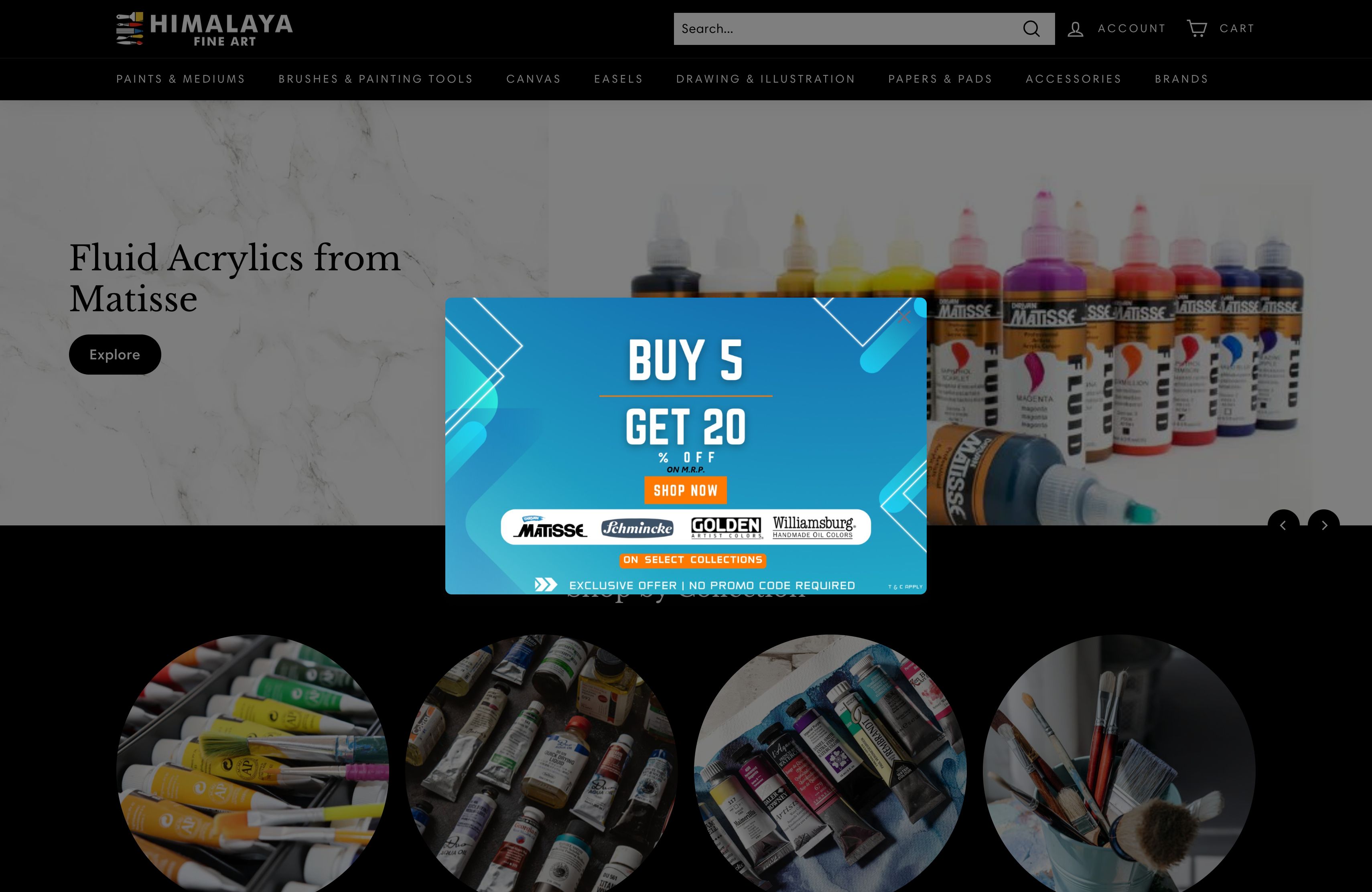 Himalayafineart - store re-design and customisation screenshot 4