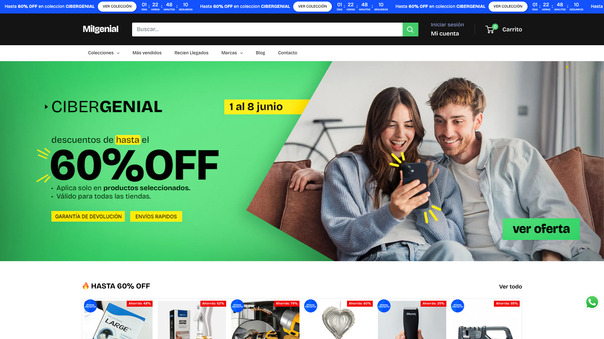 Socio de crecimiento ecommerce