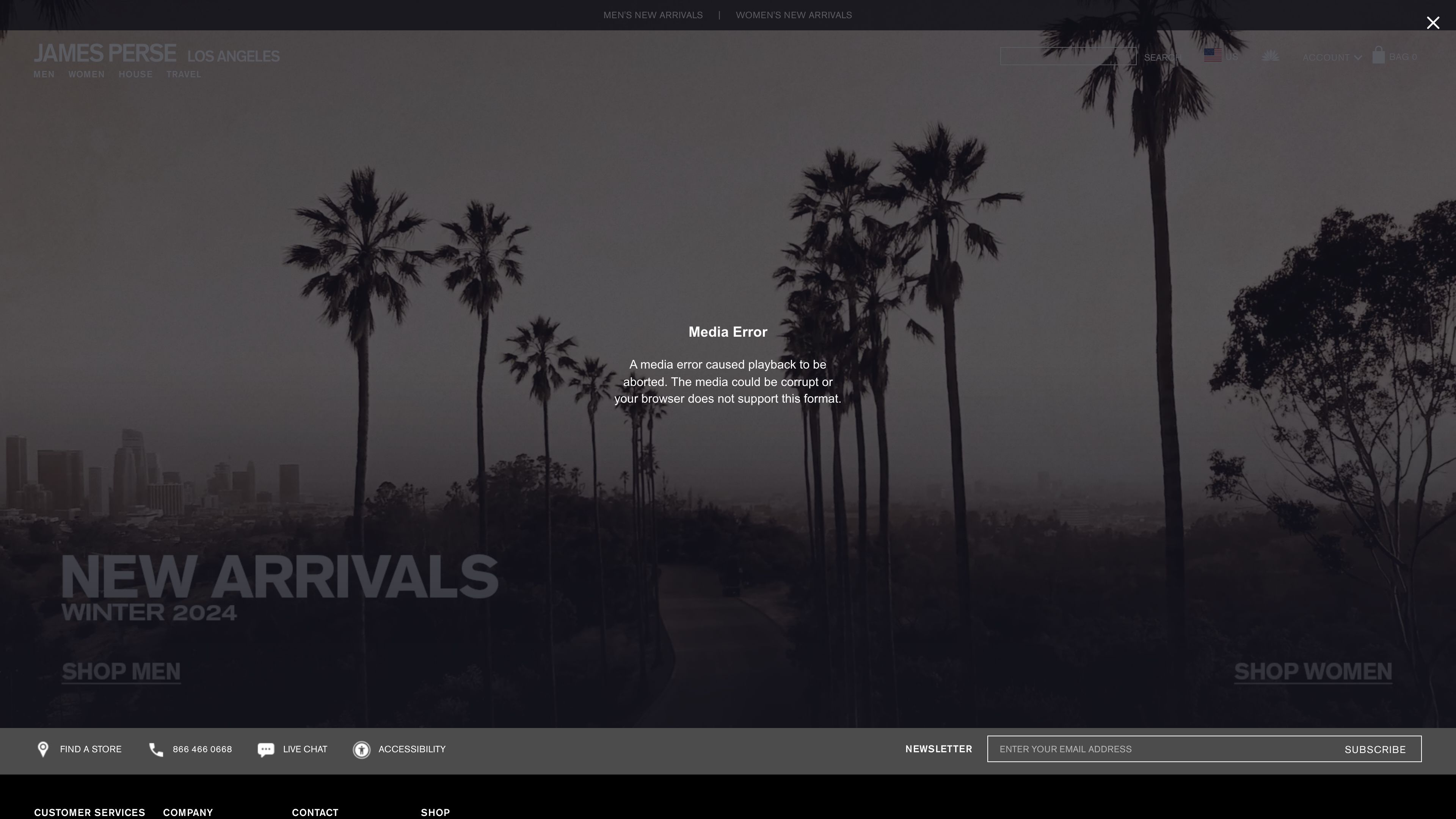James Perse screenshot 4