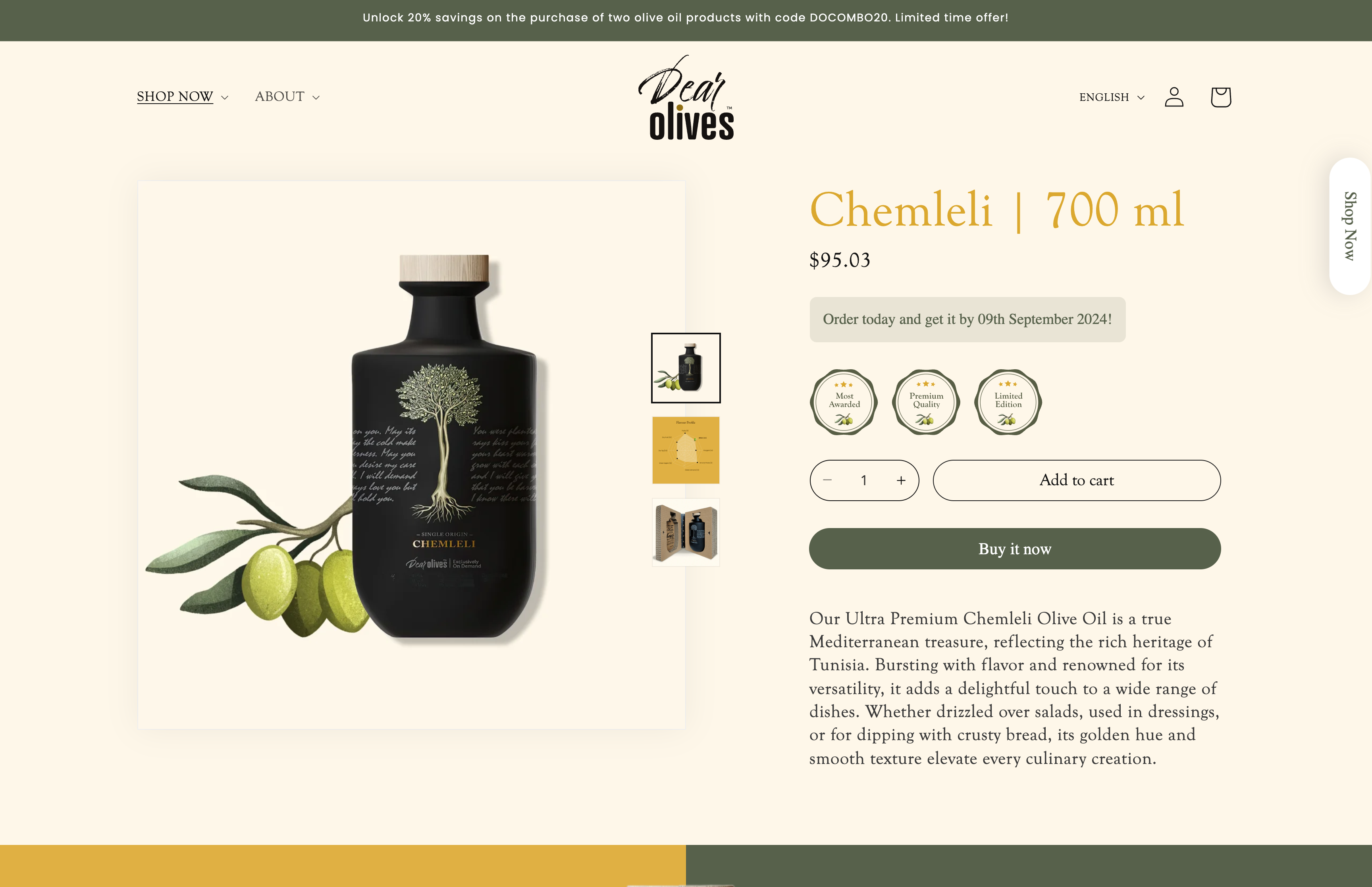 Dear Olives, UAE screenshot 2