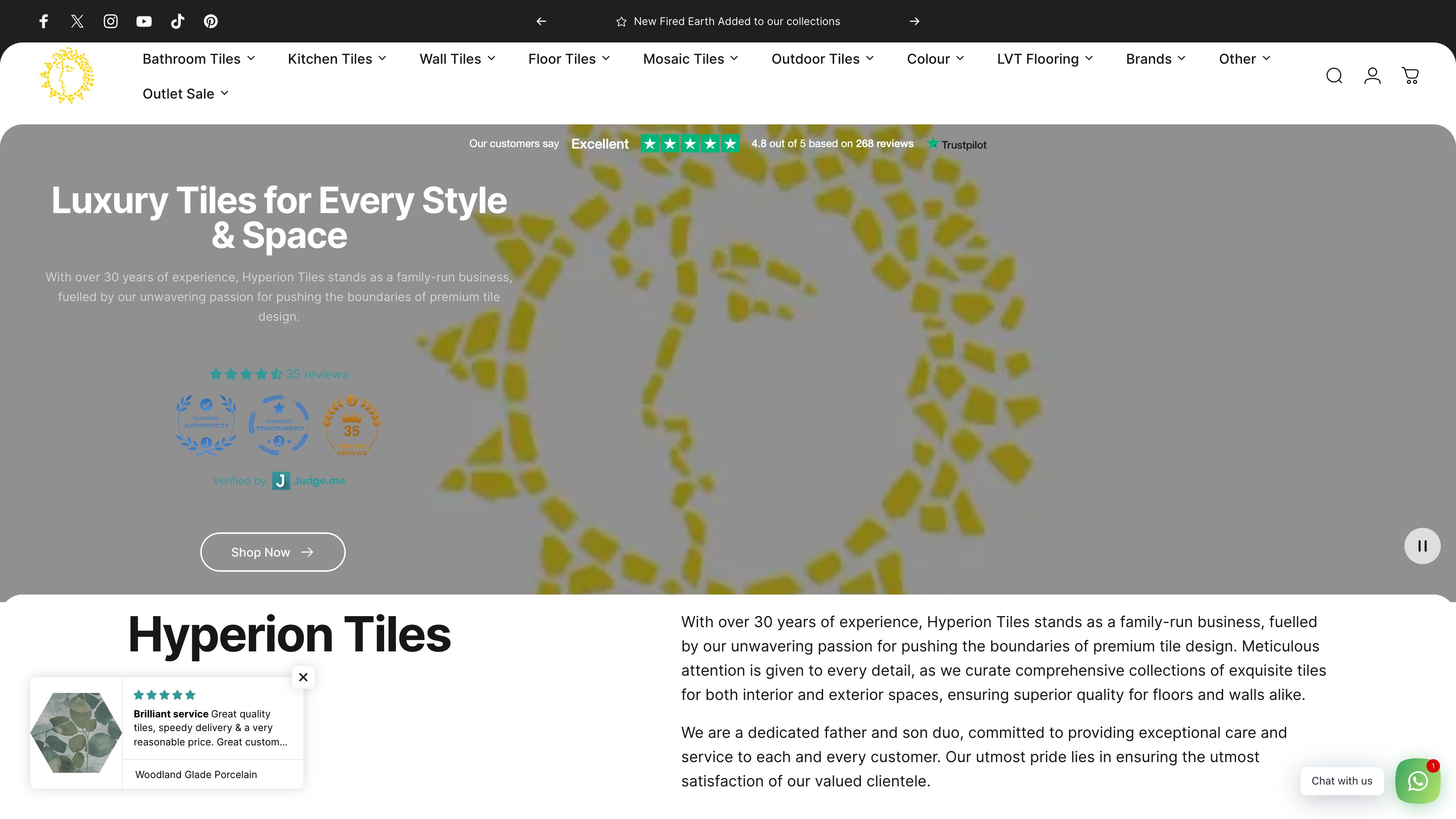 Hyperion Tiles - SHOPIFY PLUS screenshot 5