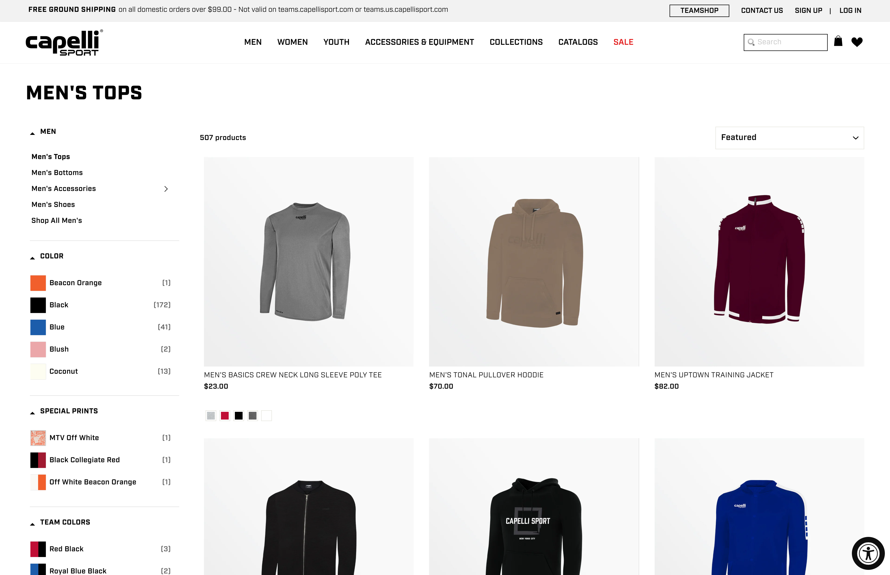 Capelli Sport screenshot 3