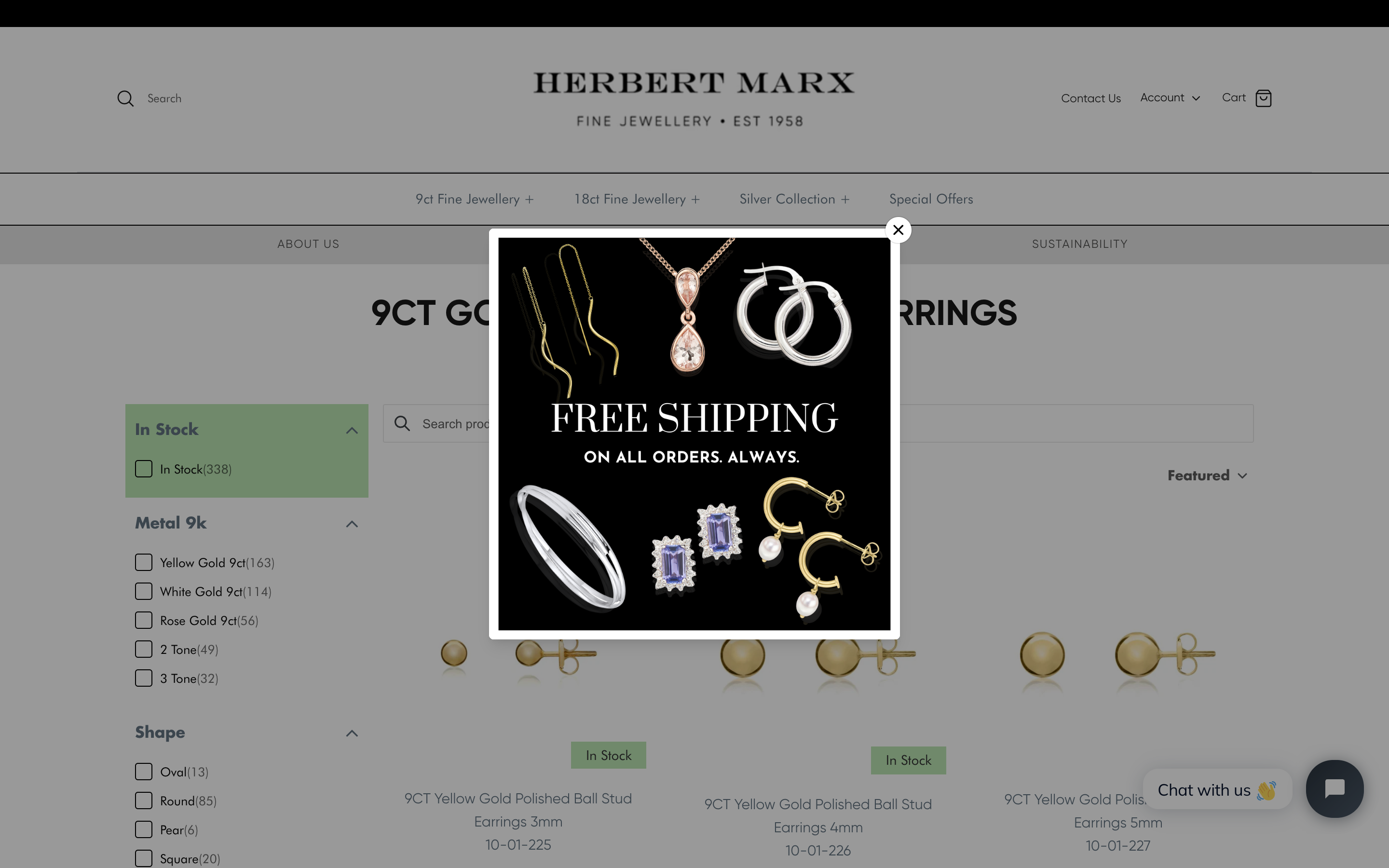 B2B Jewellery Collections Website screenshot 2