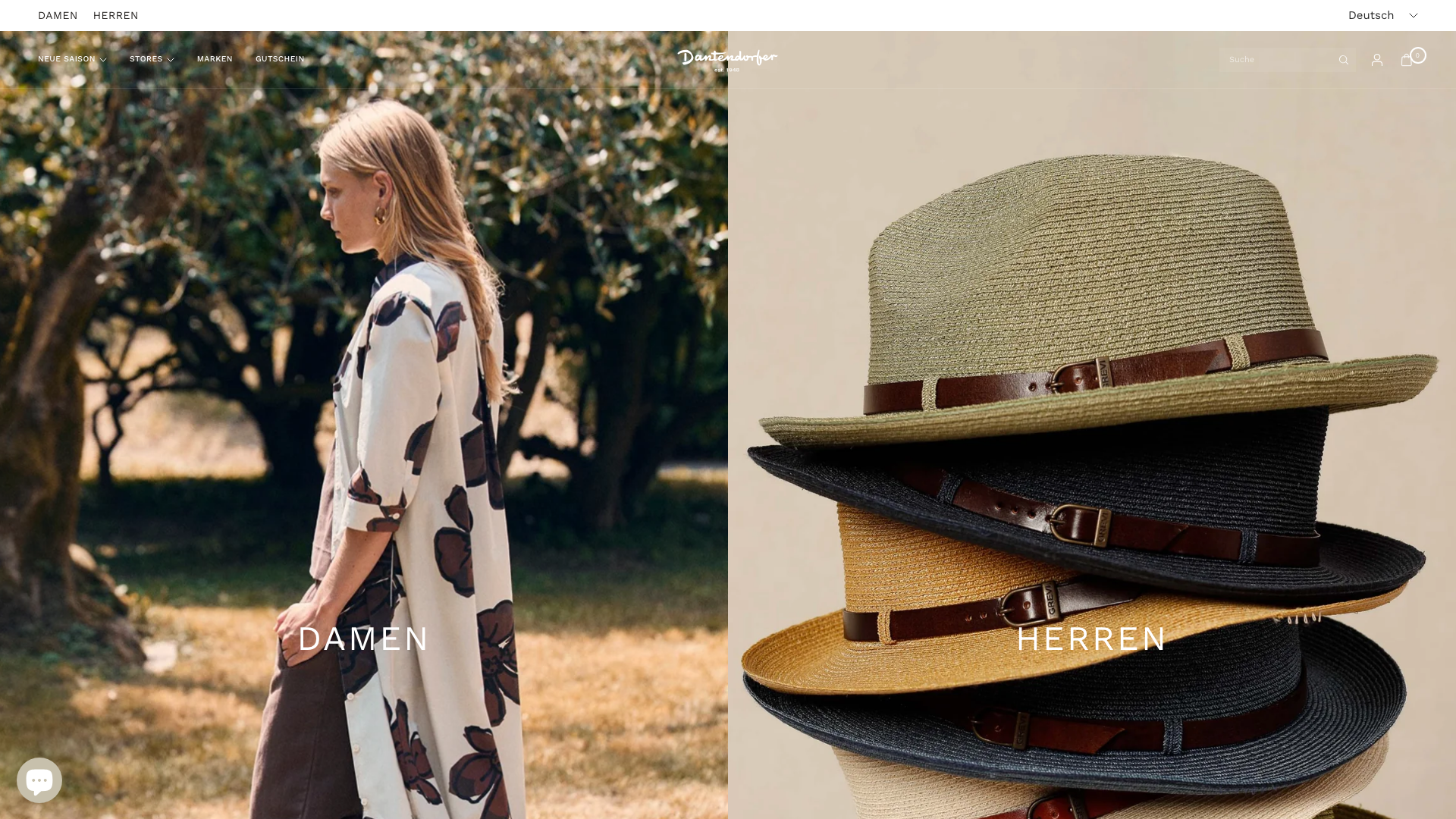 Dantendorfer Shop