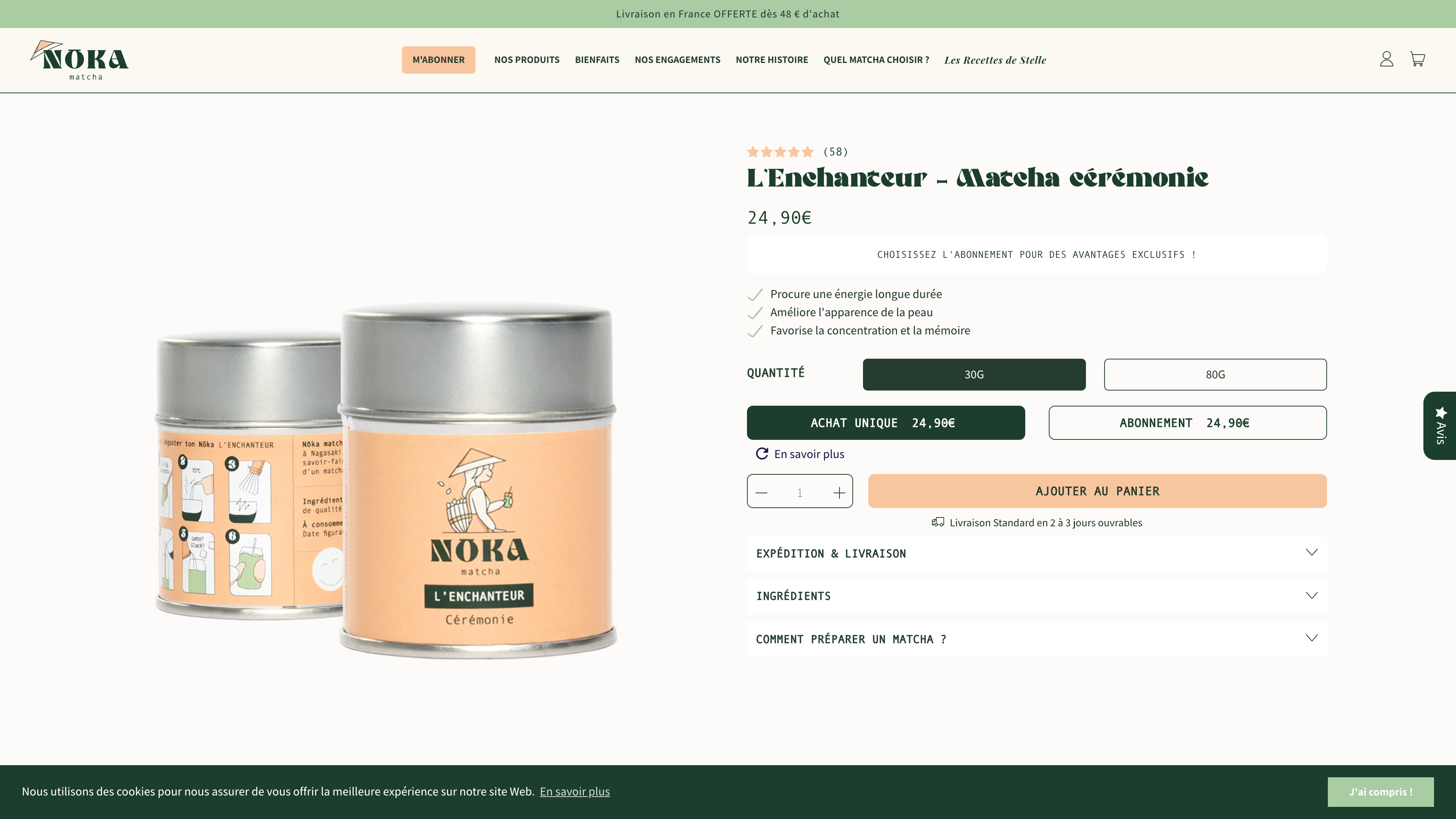 Noka Matcha screenshot 5