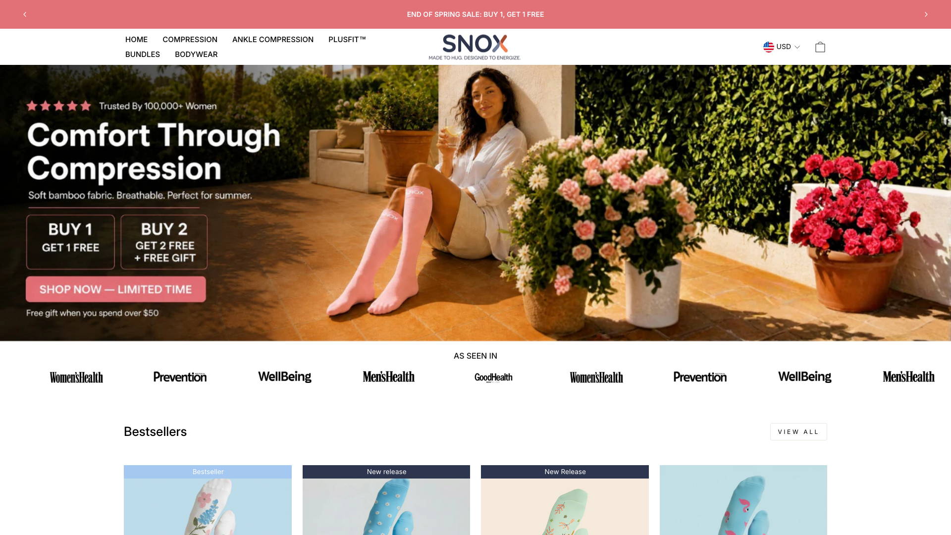 SNOX – Shopify Migration, Funnels & Product Bundle Architecture