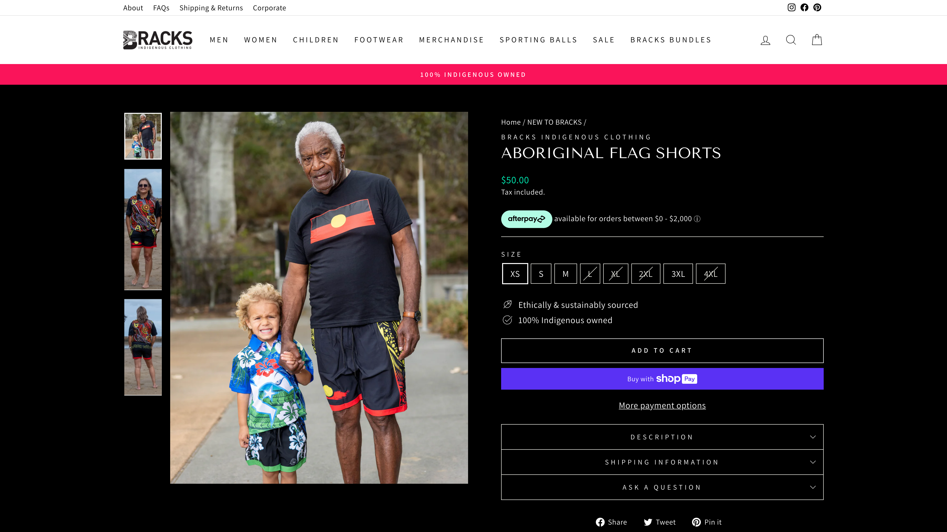 Bracks Indigenous Clothing screenshot 6