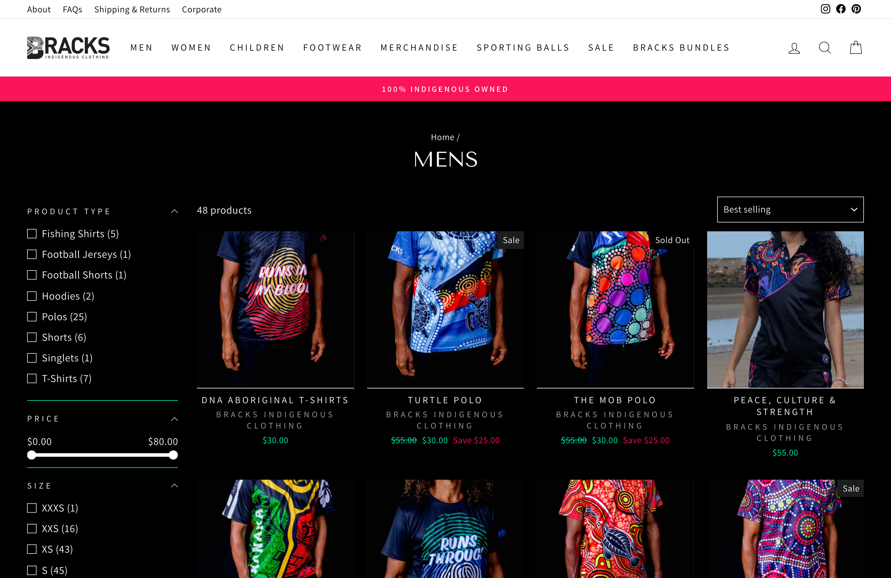 Bracks Indigenous Clothing