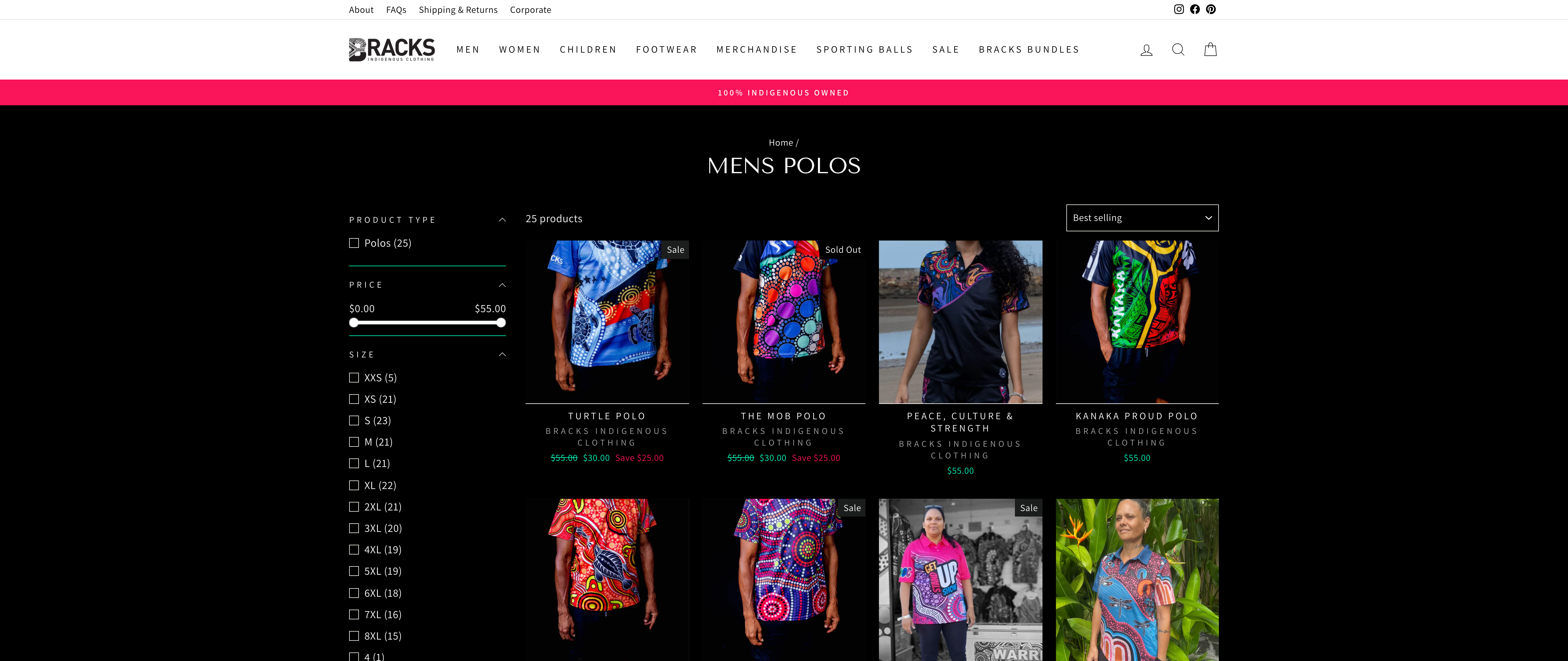 Bracks Indigenous Clothing screenshot 3