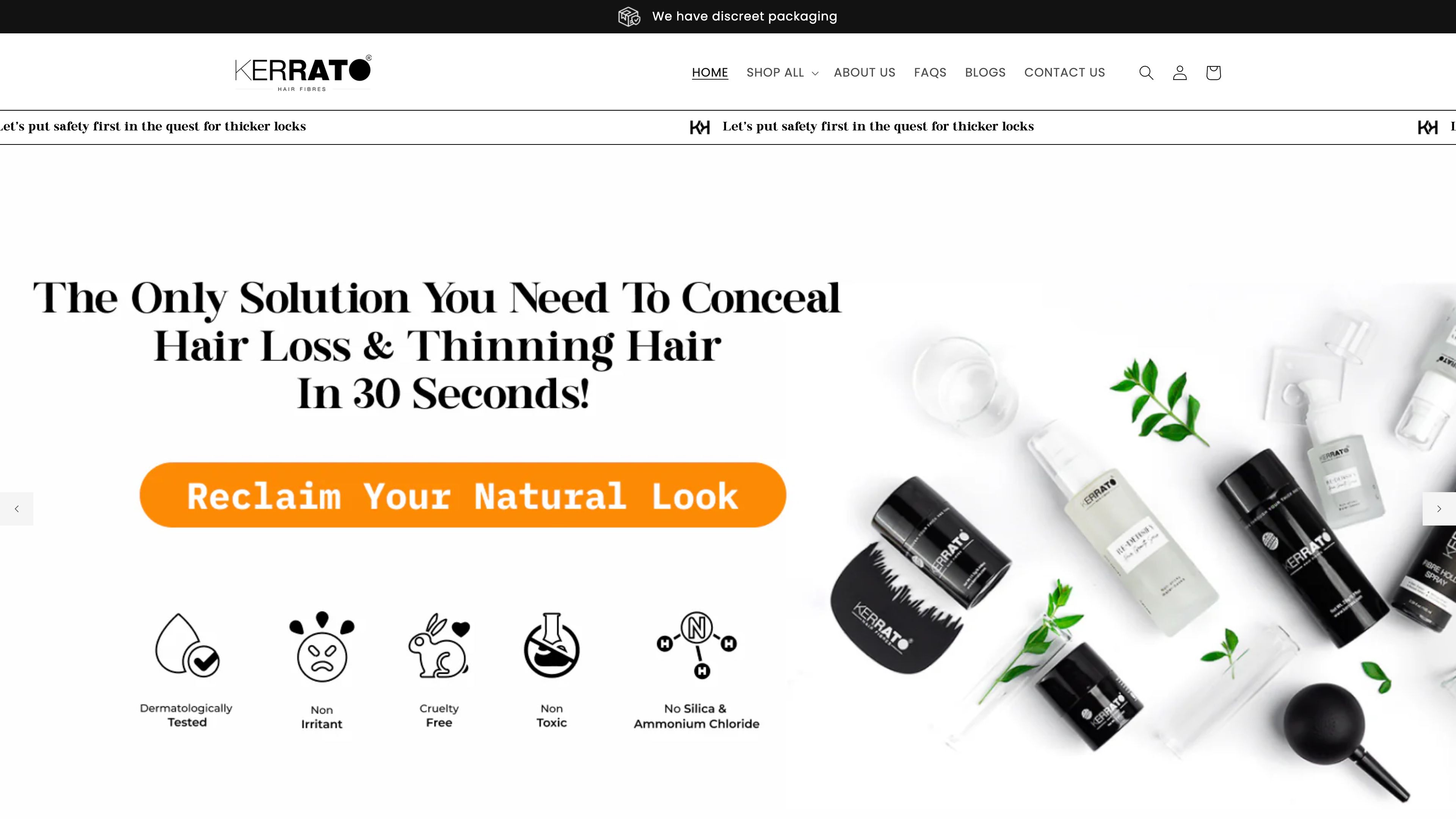 Kerrato Hair Fibres screenshot 6