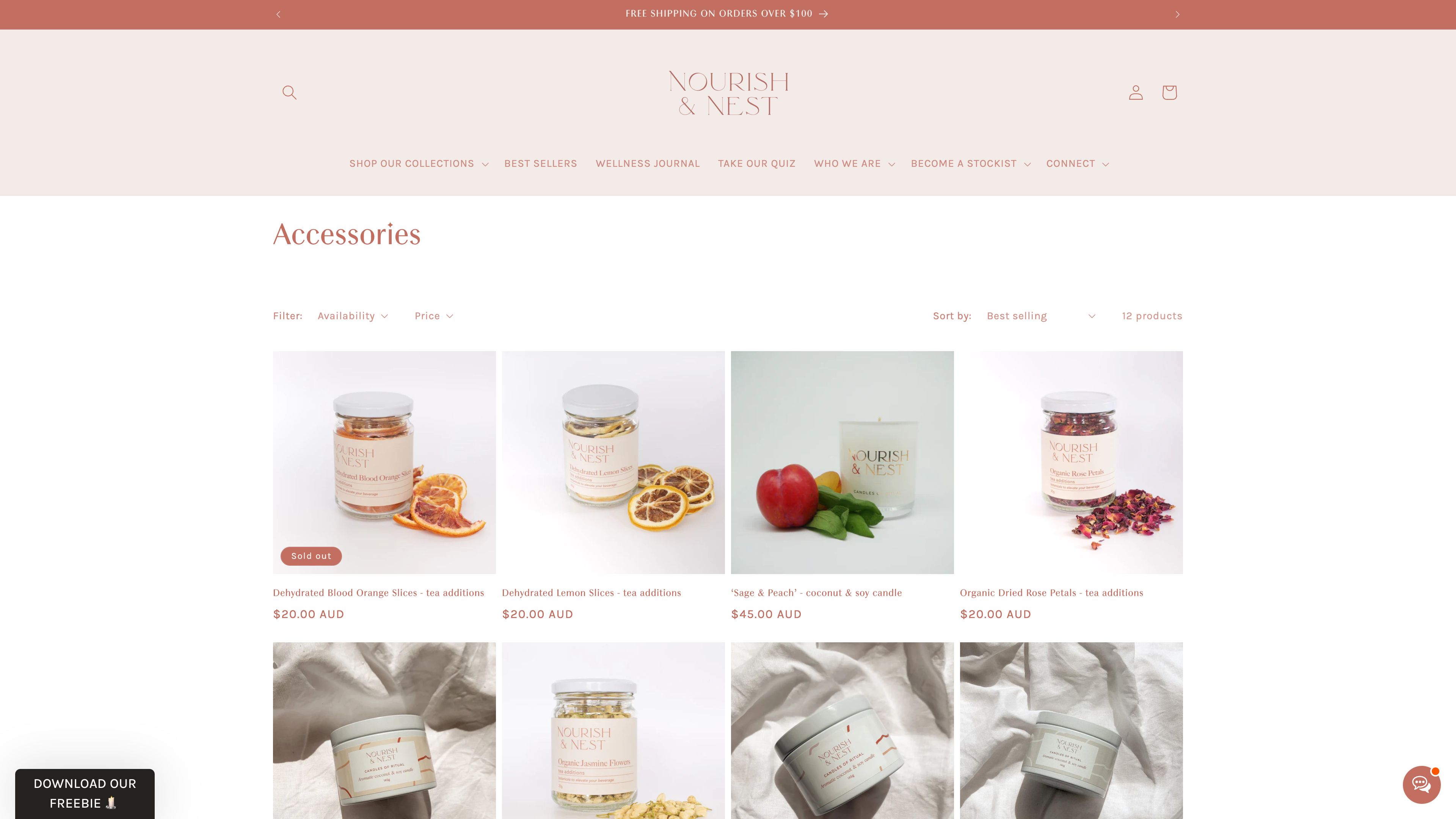 Nourish & Nest  screenshot 2