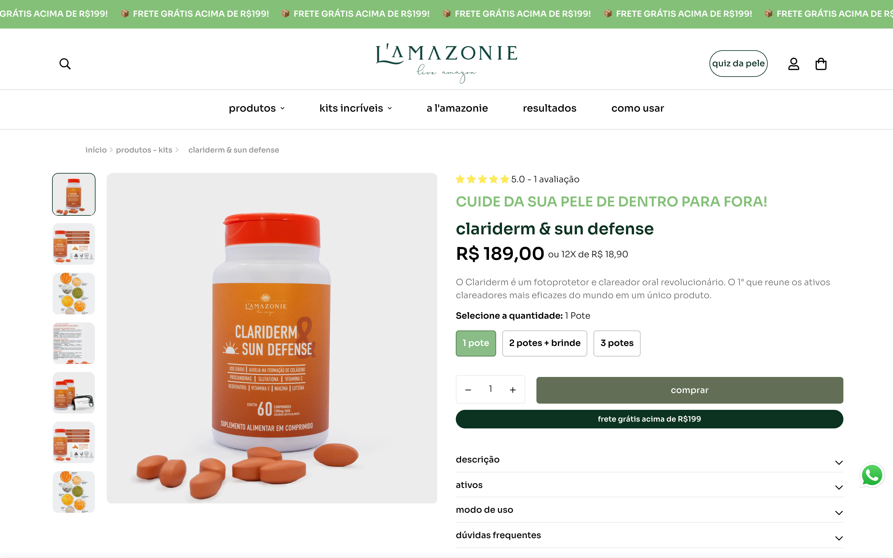L'Amazonie - Visual inovador, suporte Shopify e tema exclusivo screenshot 5