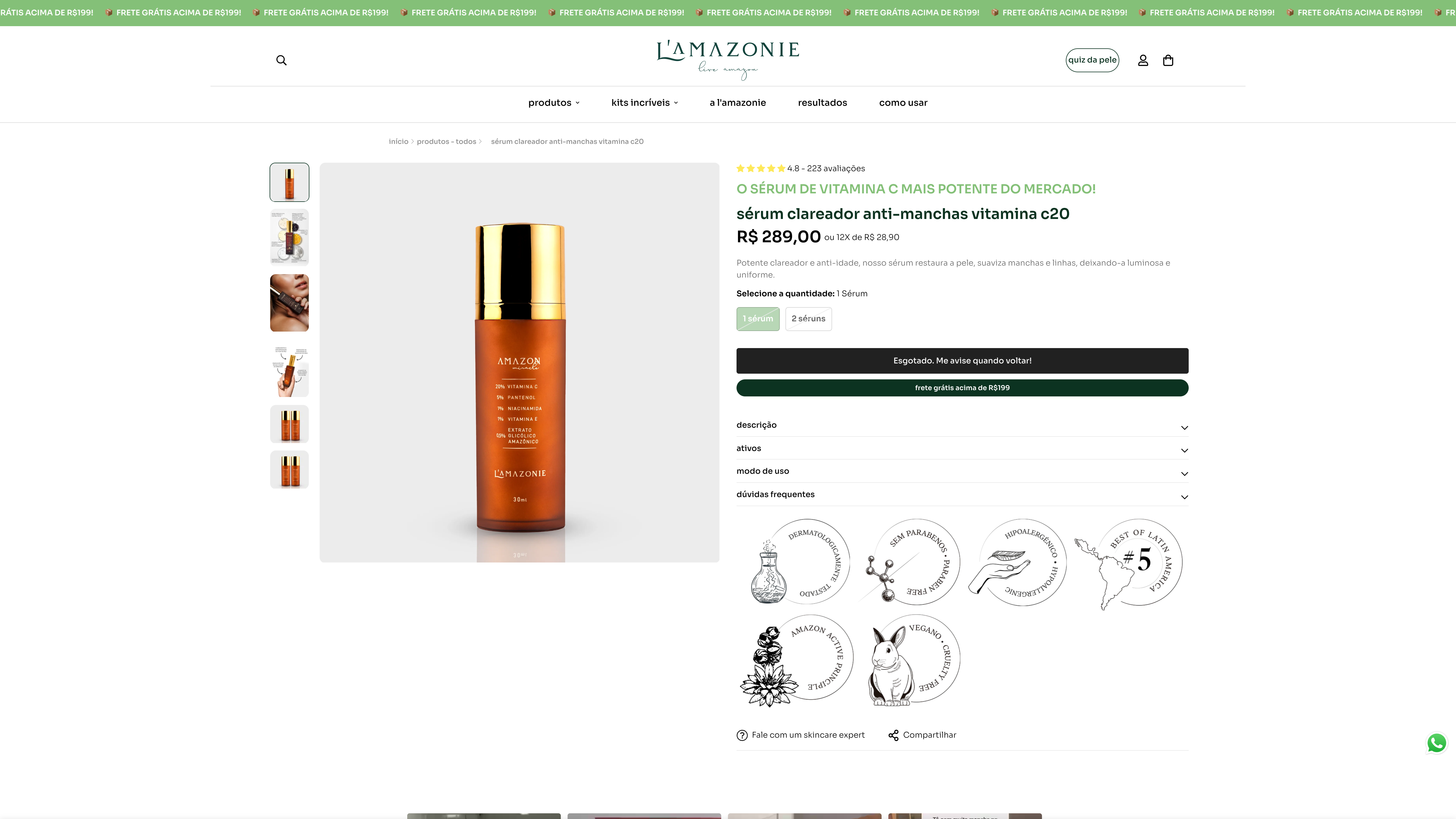 L'Amazonie - Visual inovador, suporte Shopify e tema exclusivo screenshot 4