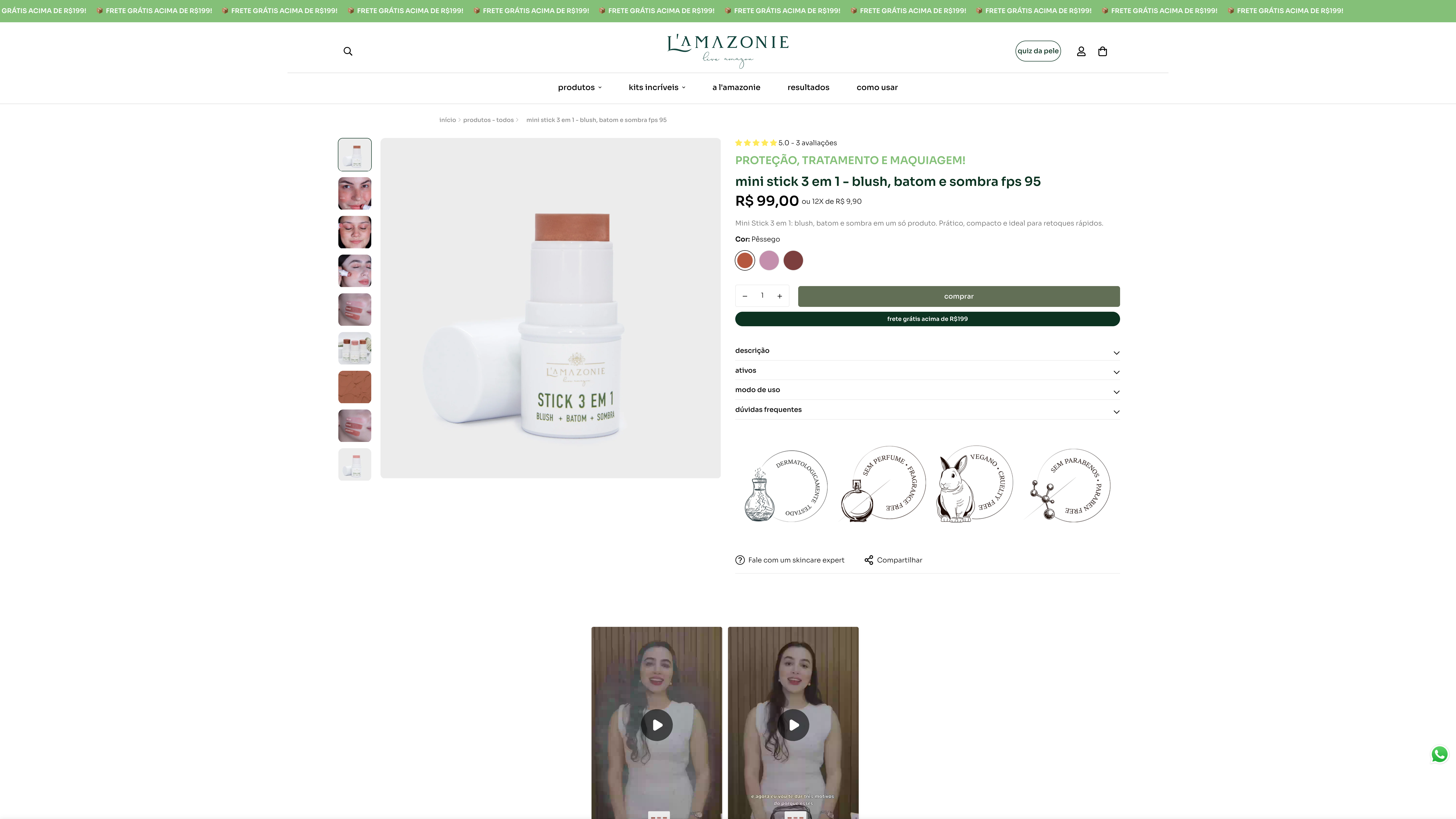 L'Amazonie - Visual inovador, suporte Shopify e tema exclusivo screenshot 3
