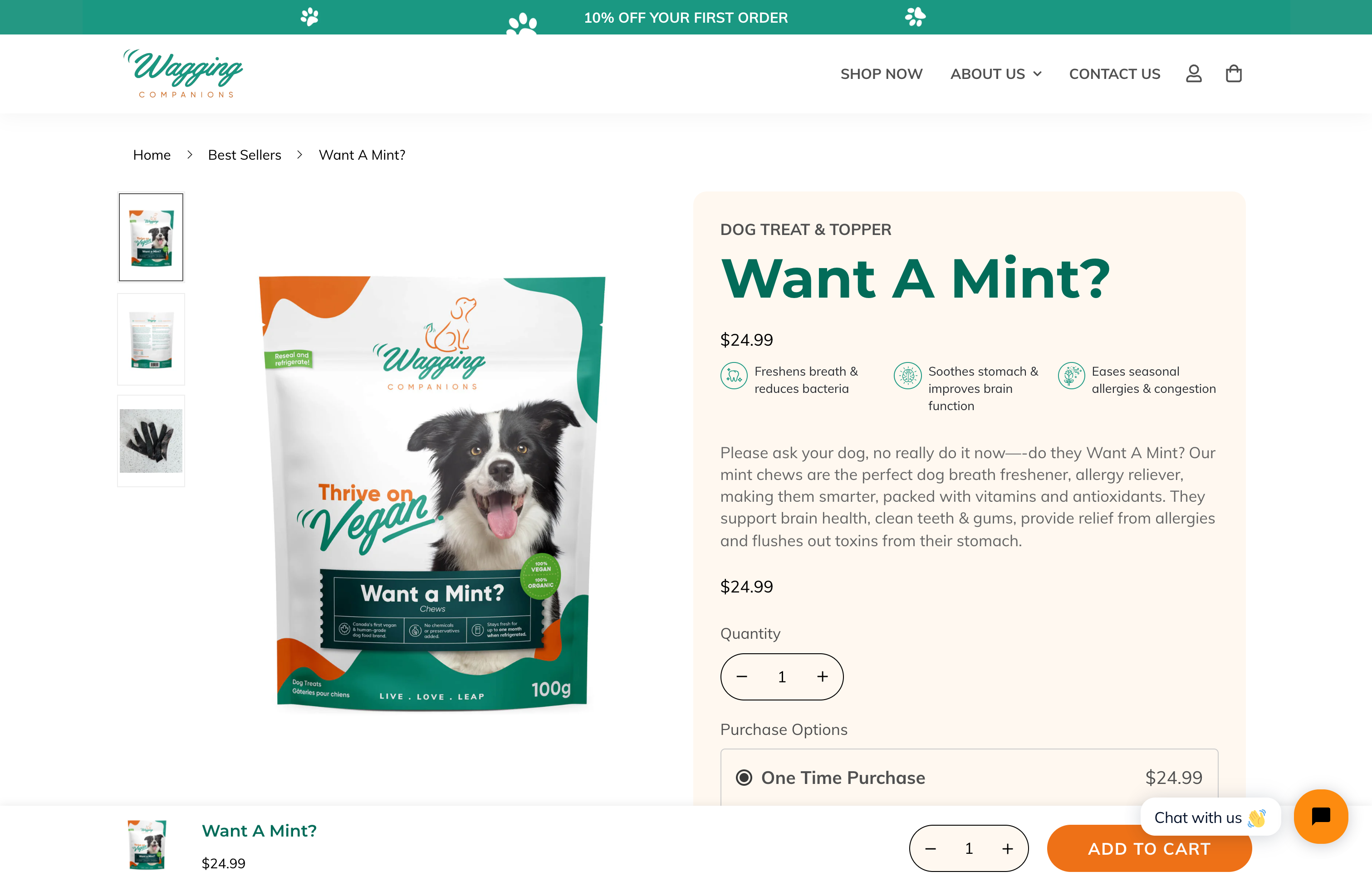 Wagging Companions Pet Food screenshot 3