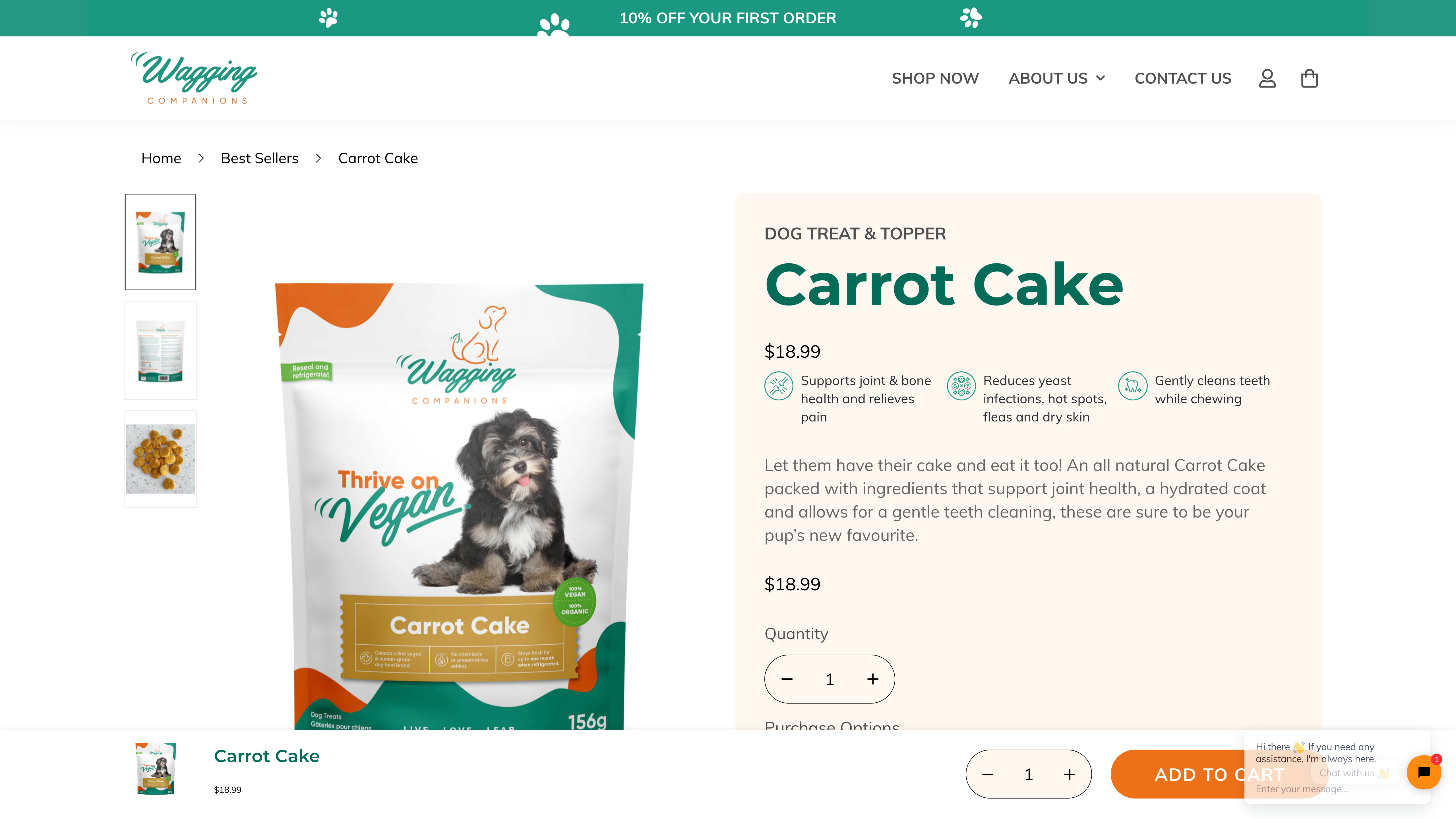 Wagging Companions Pet Food screenshot 4