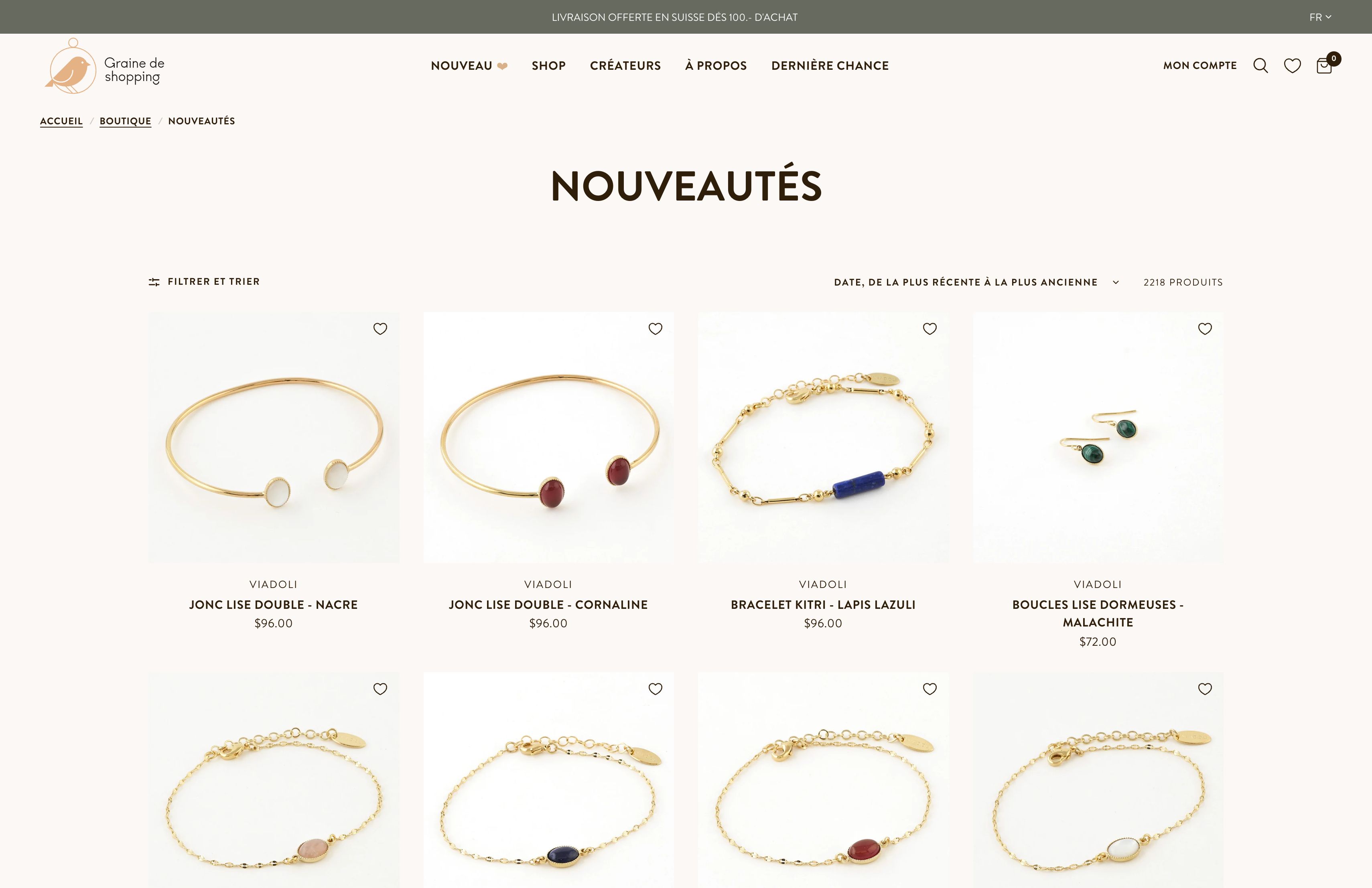 Graine de Shopify - Refonte et Klaviyo screenshot