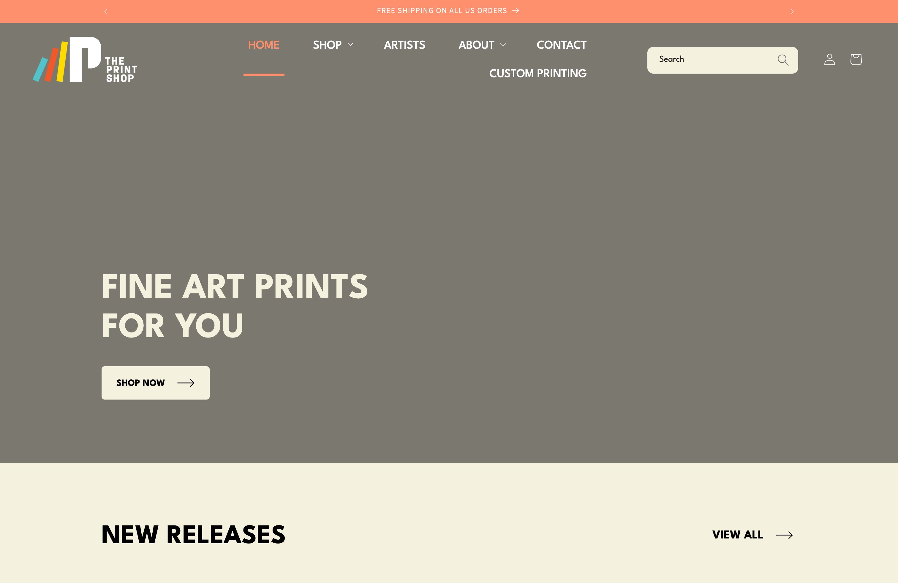 The Print Shop - Printed Artwork Shop: Online and Brick & Mortar screenshot 4