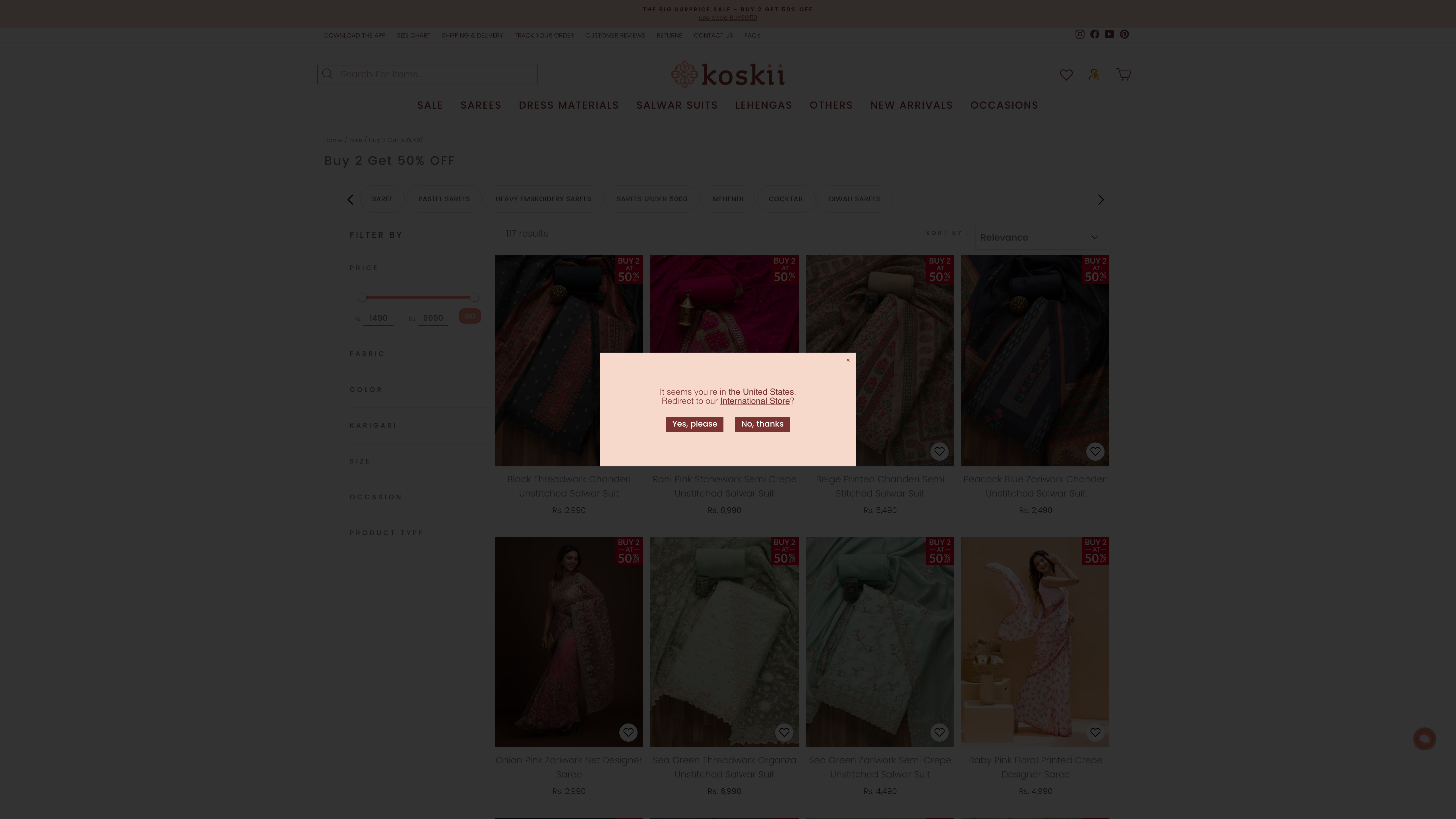 Koskii | Ethnic Wear For Women | India's fastest growing Fashion Brand screenshot