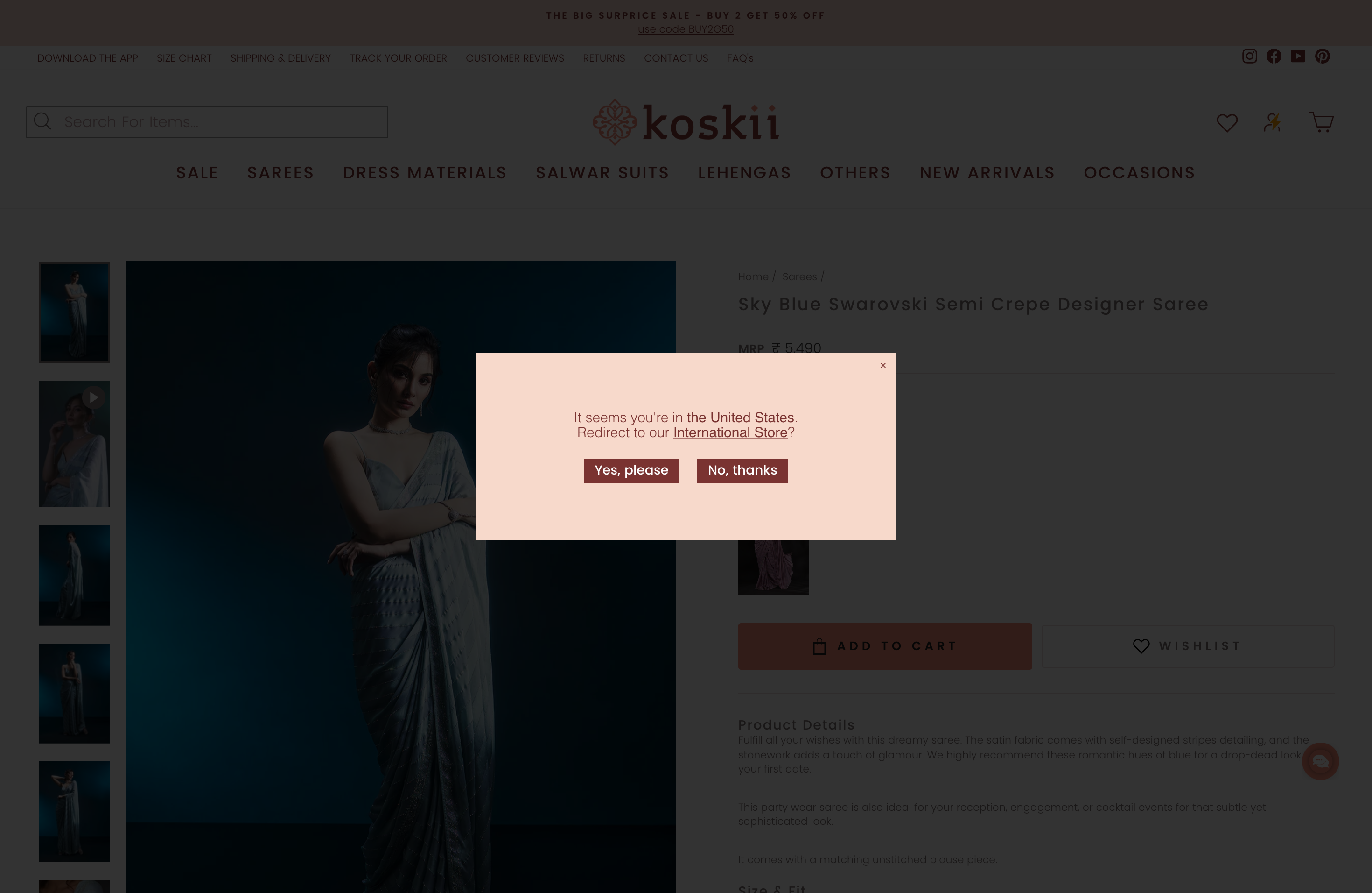 Koskii | Ethnic Wear For Women | India's fastest growing Fashion Brand screenshot 5