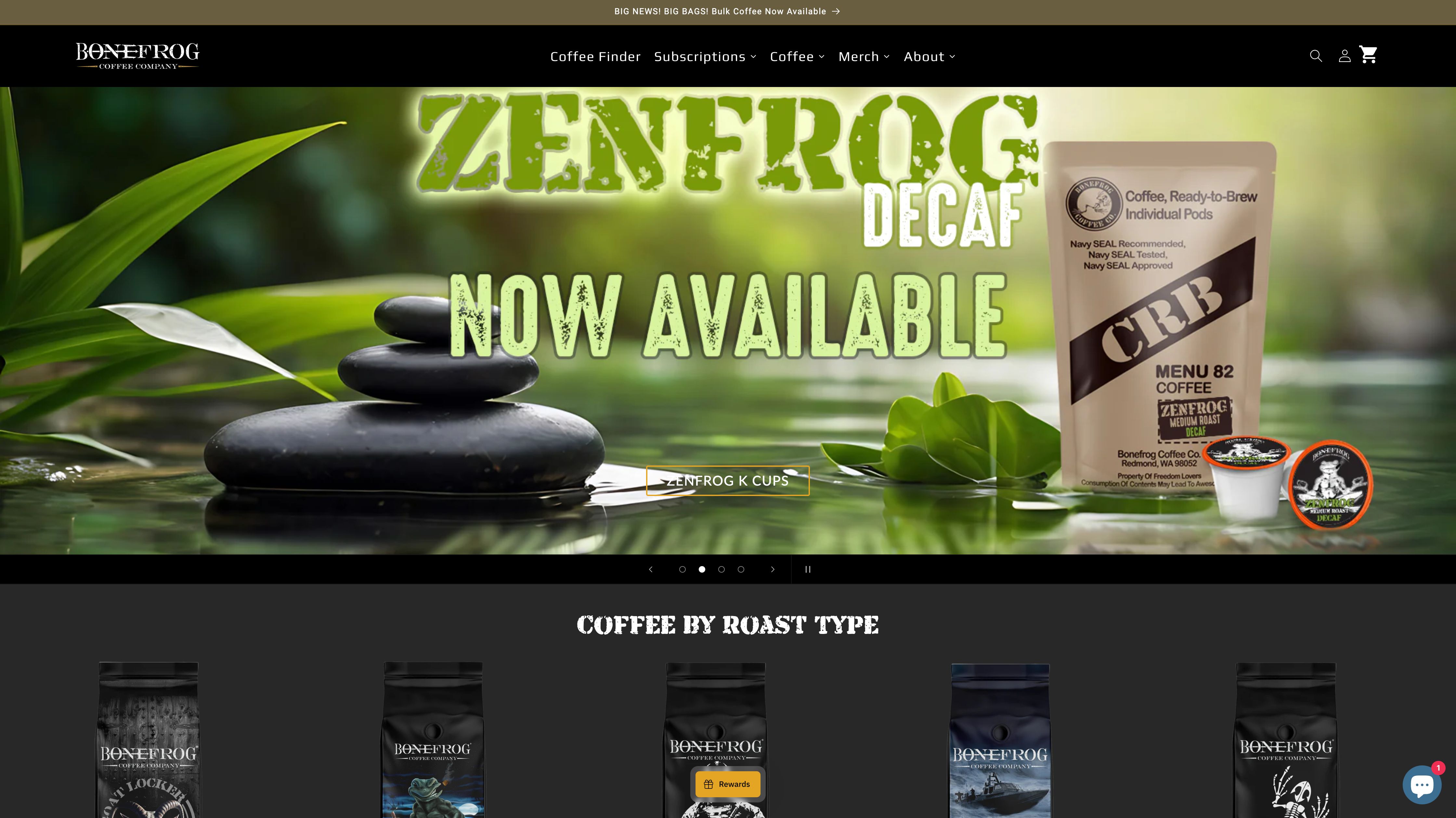 Bonefrog Coffee screenshot 6