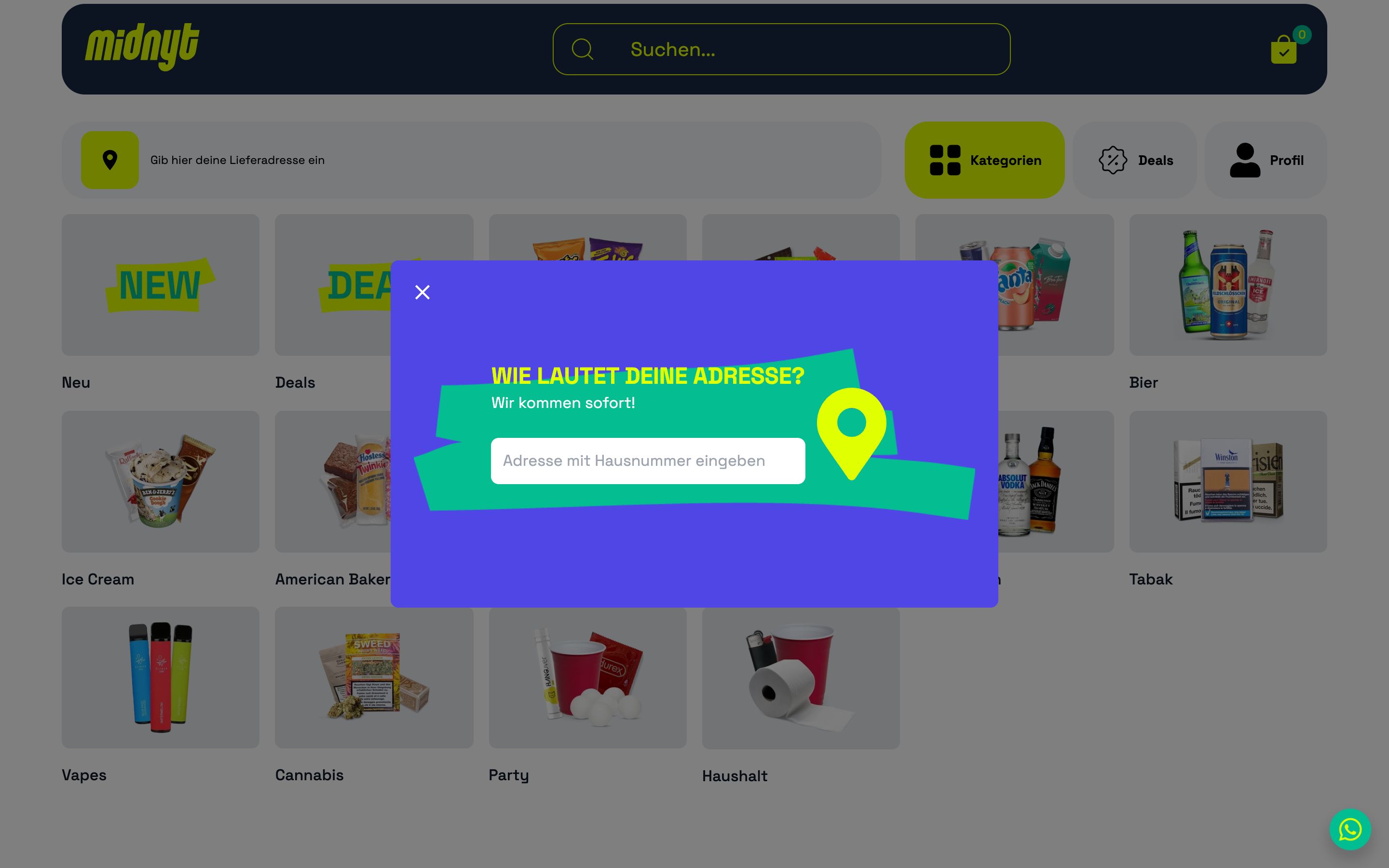 Shopify Plus & Headless Setup für die midnyt AG screenshot