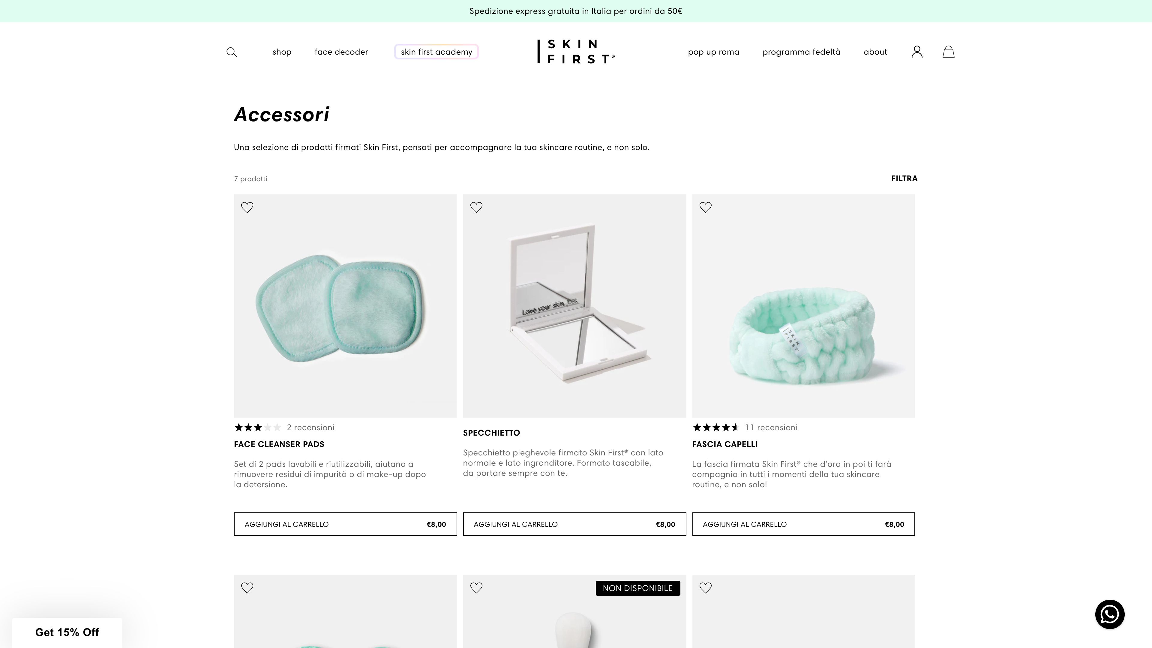 SKIN FIRST screenshot 4