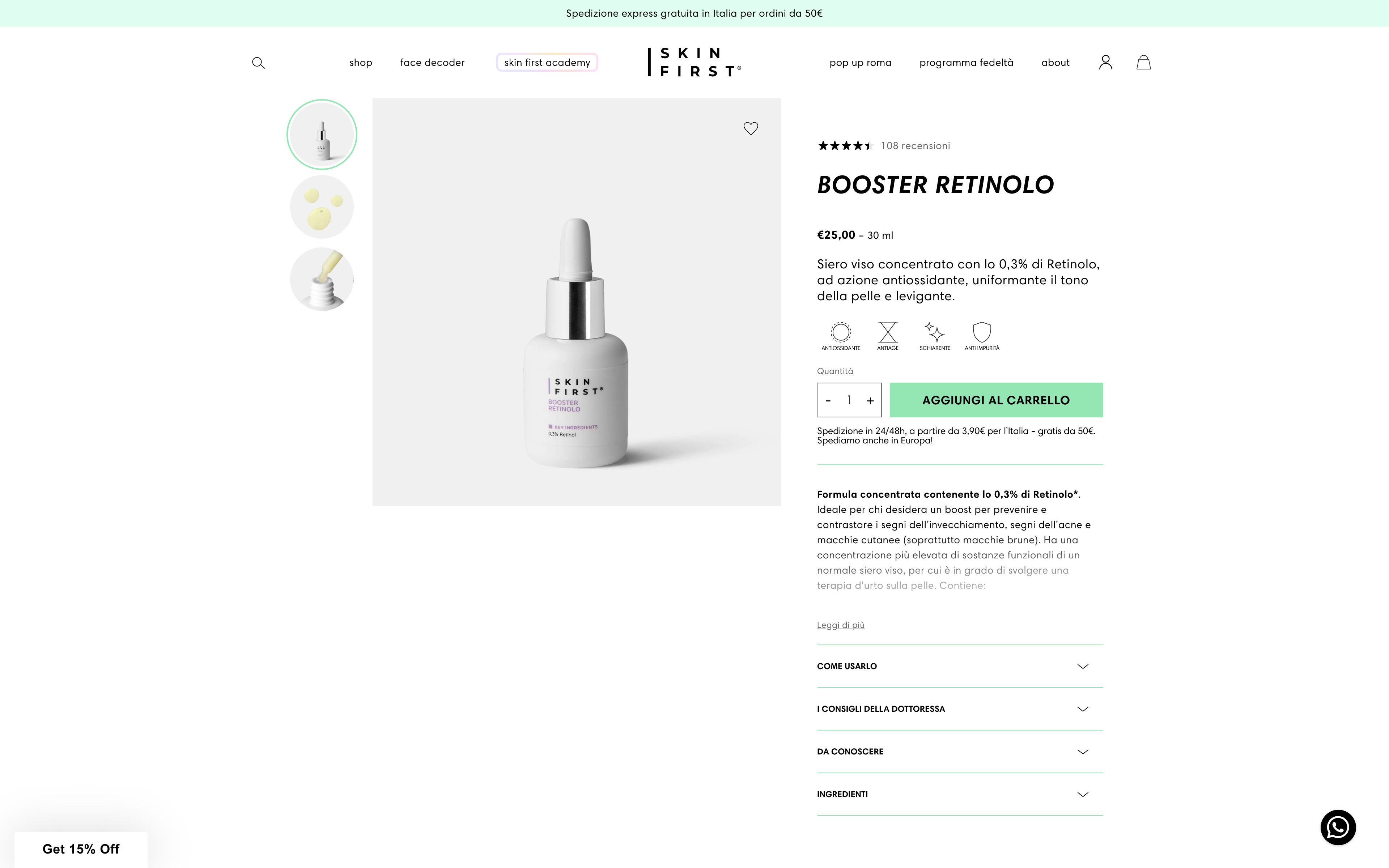 SKIN FIRST screenshot 5