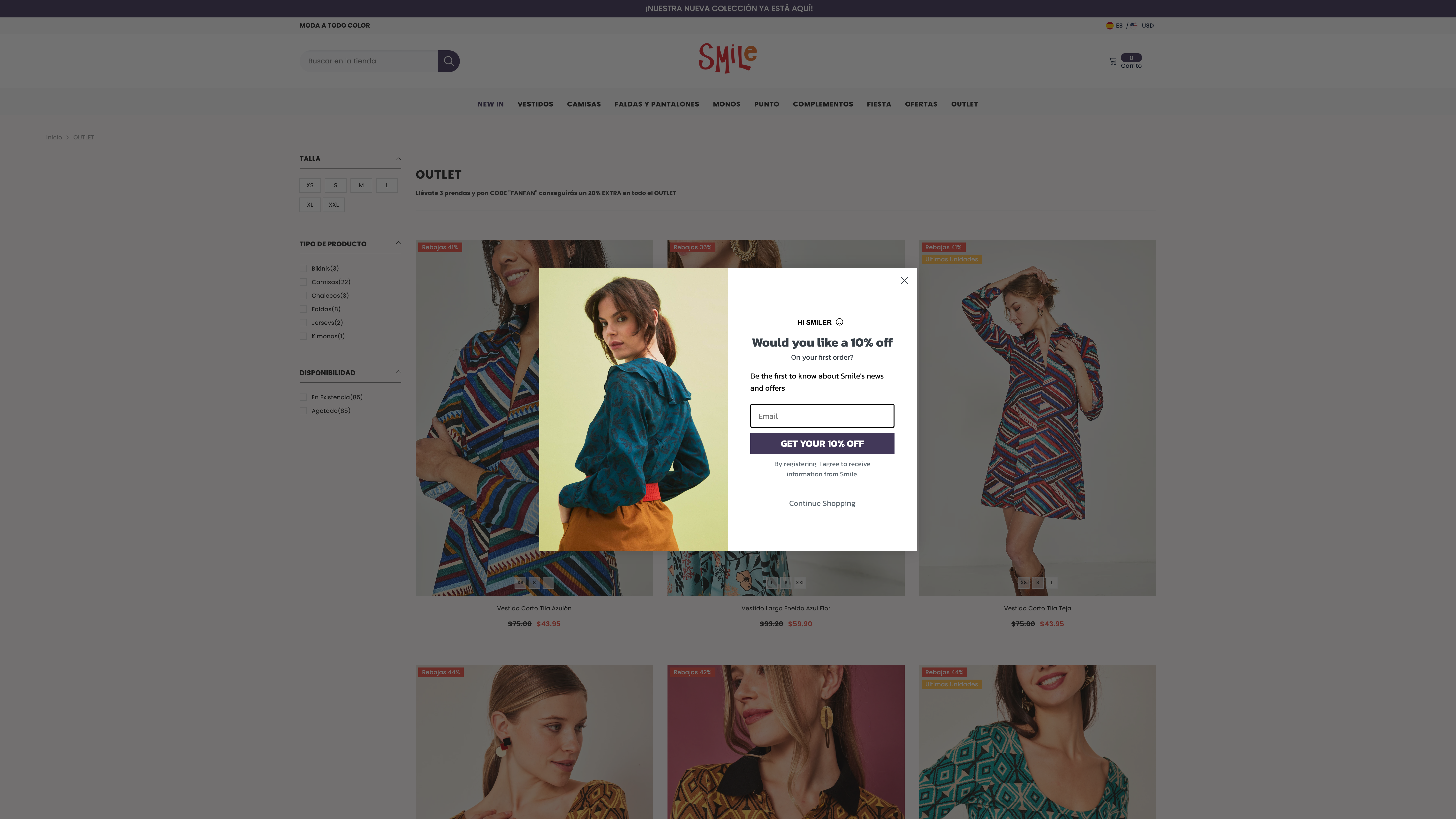 La web de smile screenshot 2