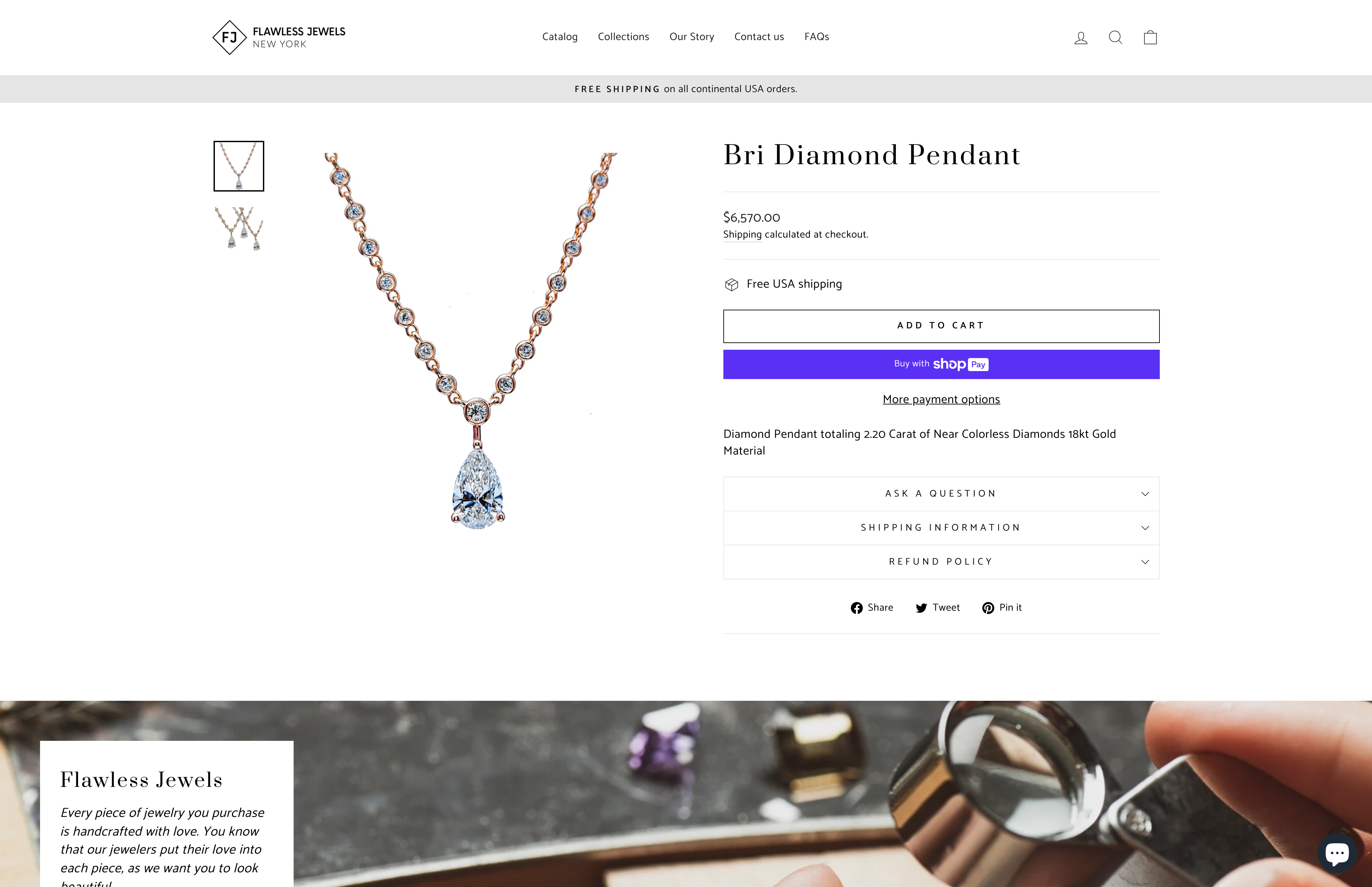 Flawless Jewels NY Design screenshot 6