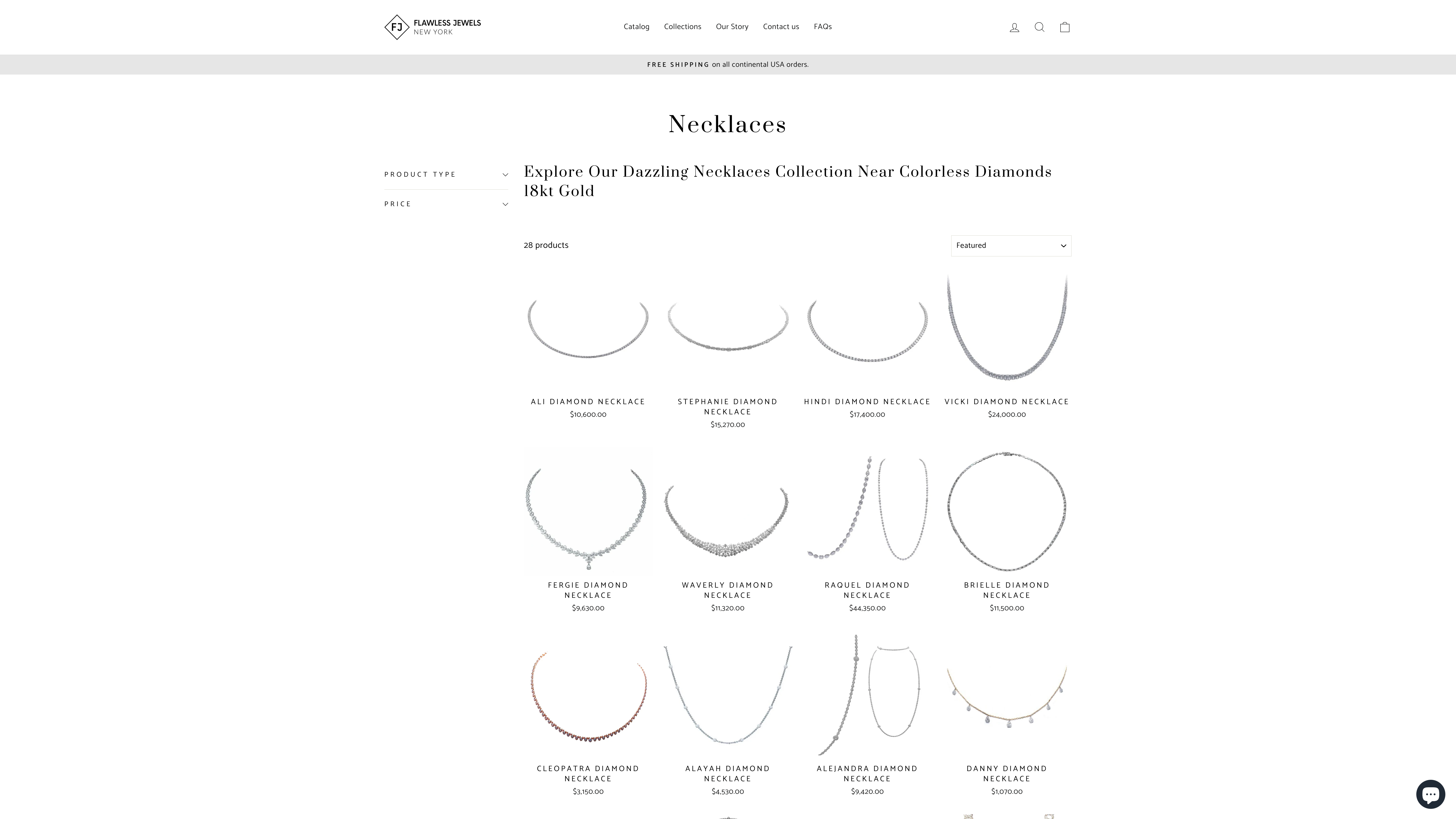 Flawless Jewels NY Design screenshot 2