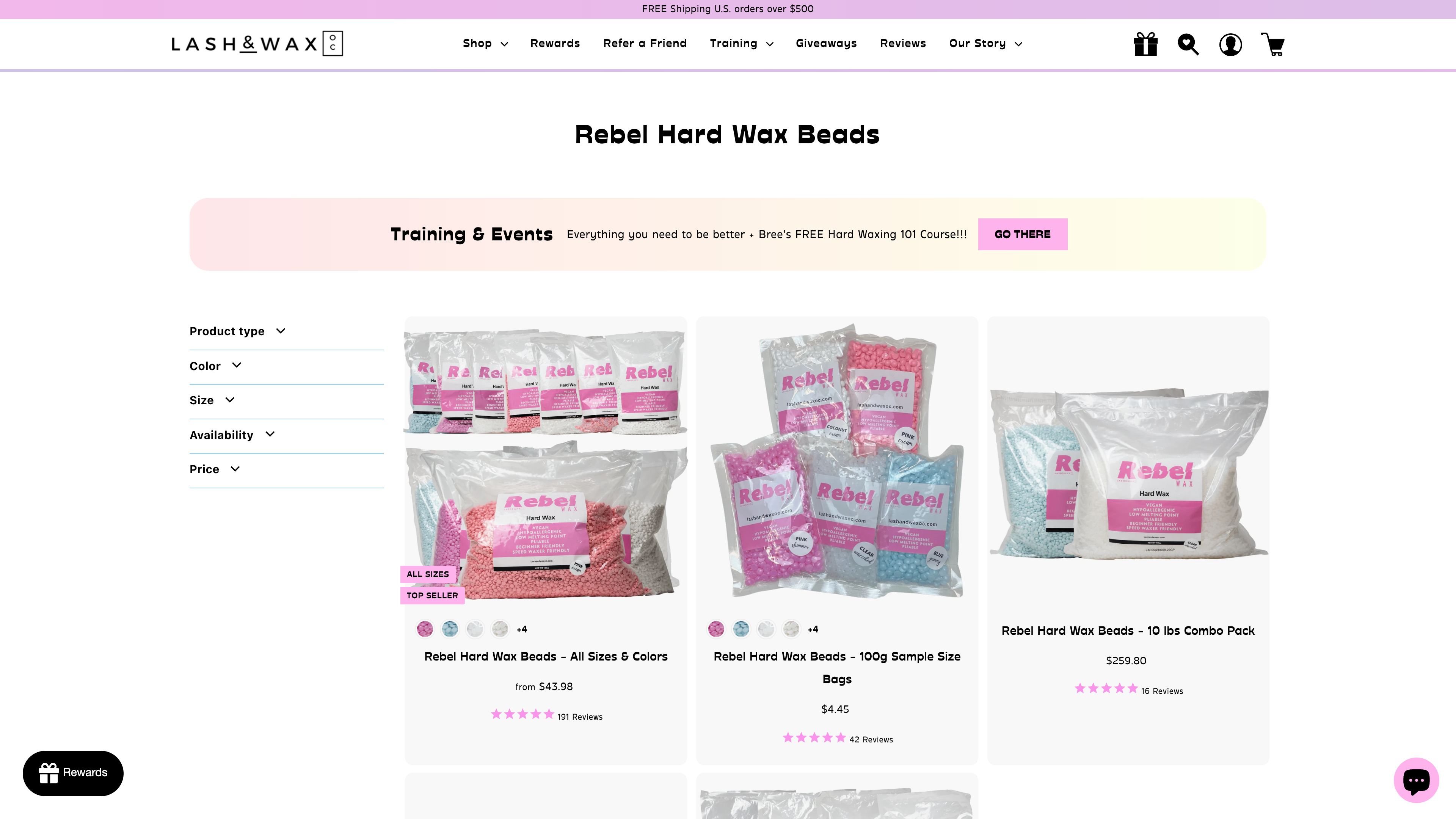 Lash & Wax OC screenshot 7