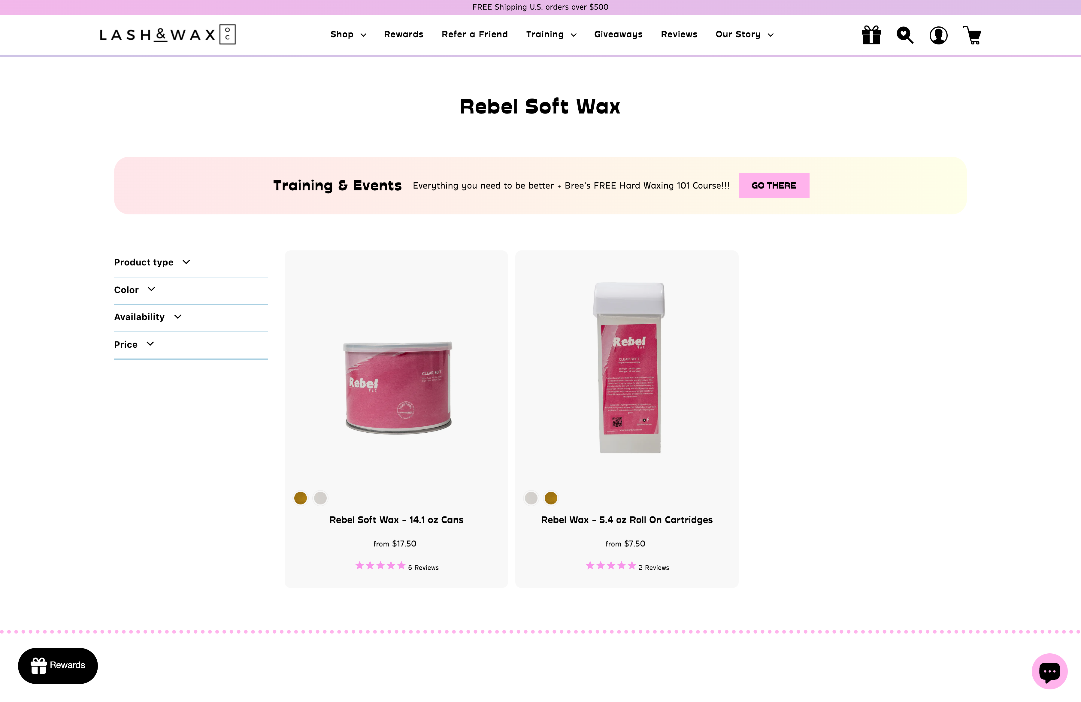 Lash & Wax OC screenshot 3