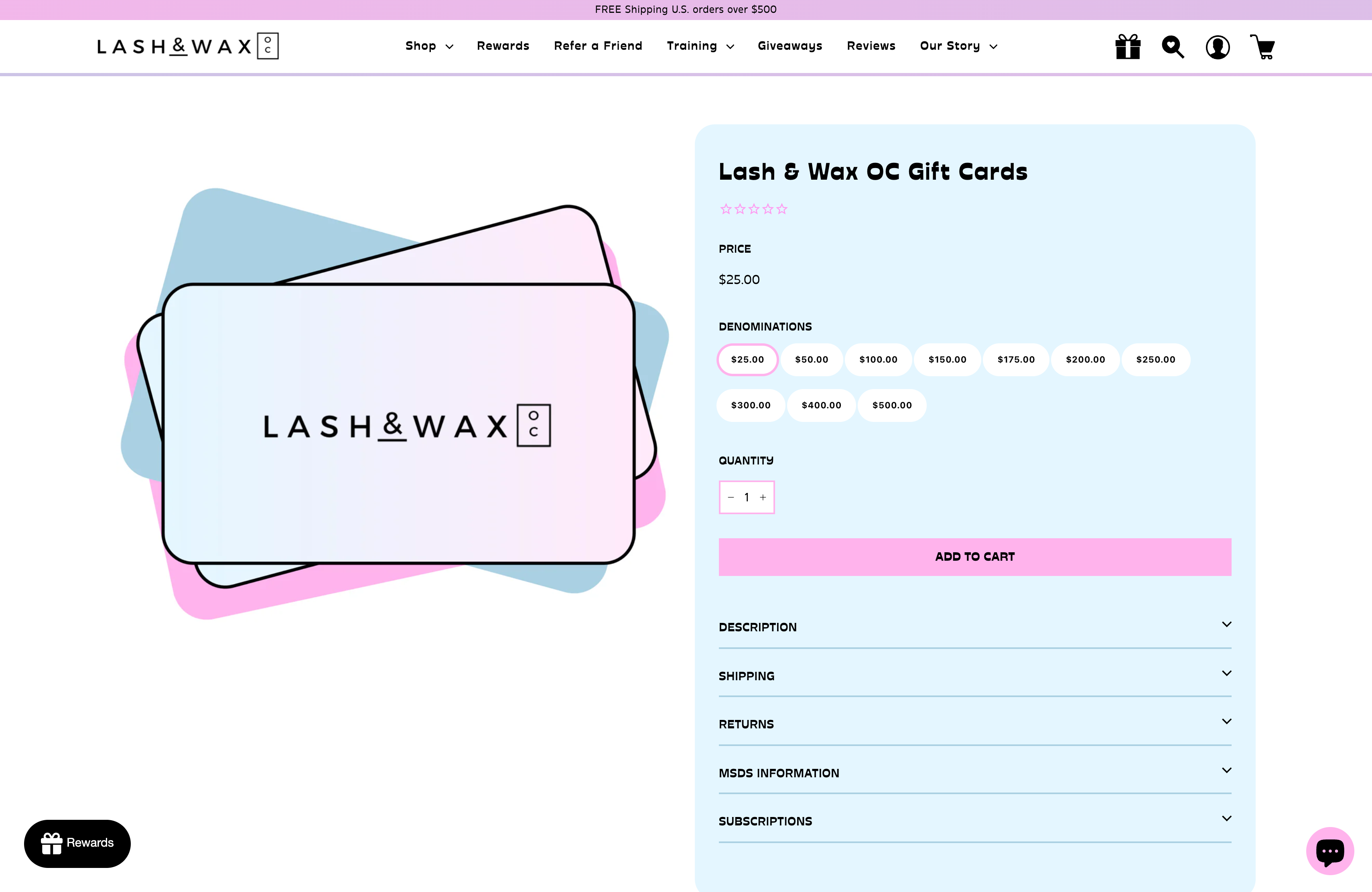 Lash & Wax OC screenshot 5
