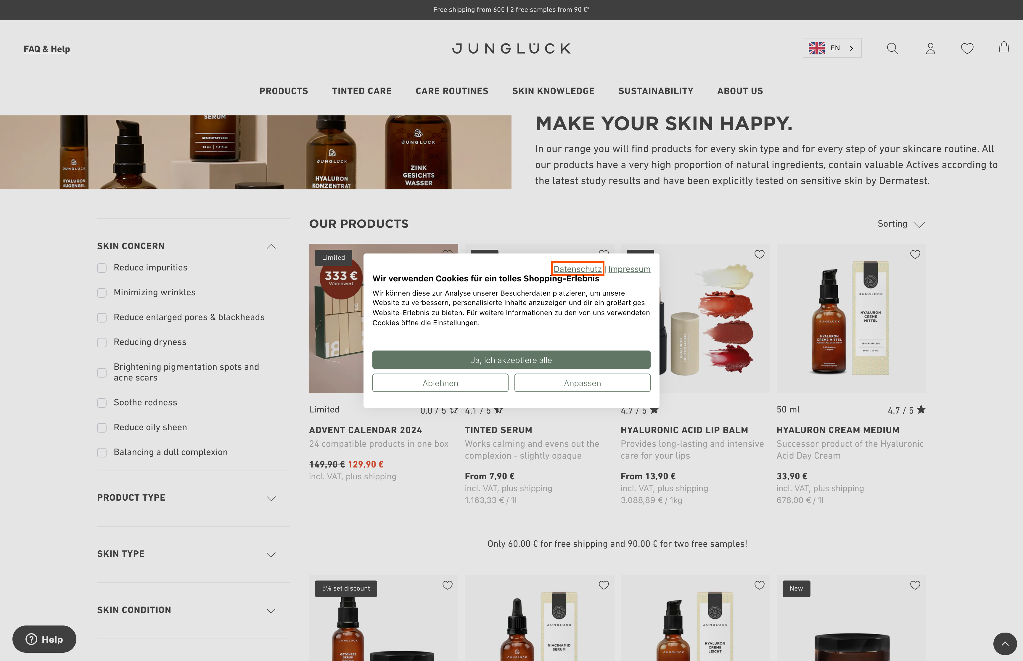Junglück screenshot 3