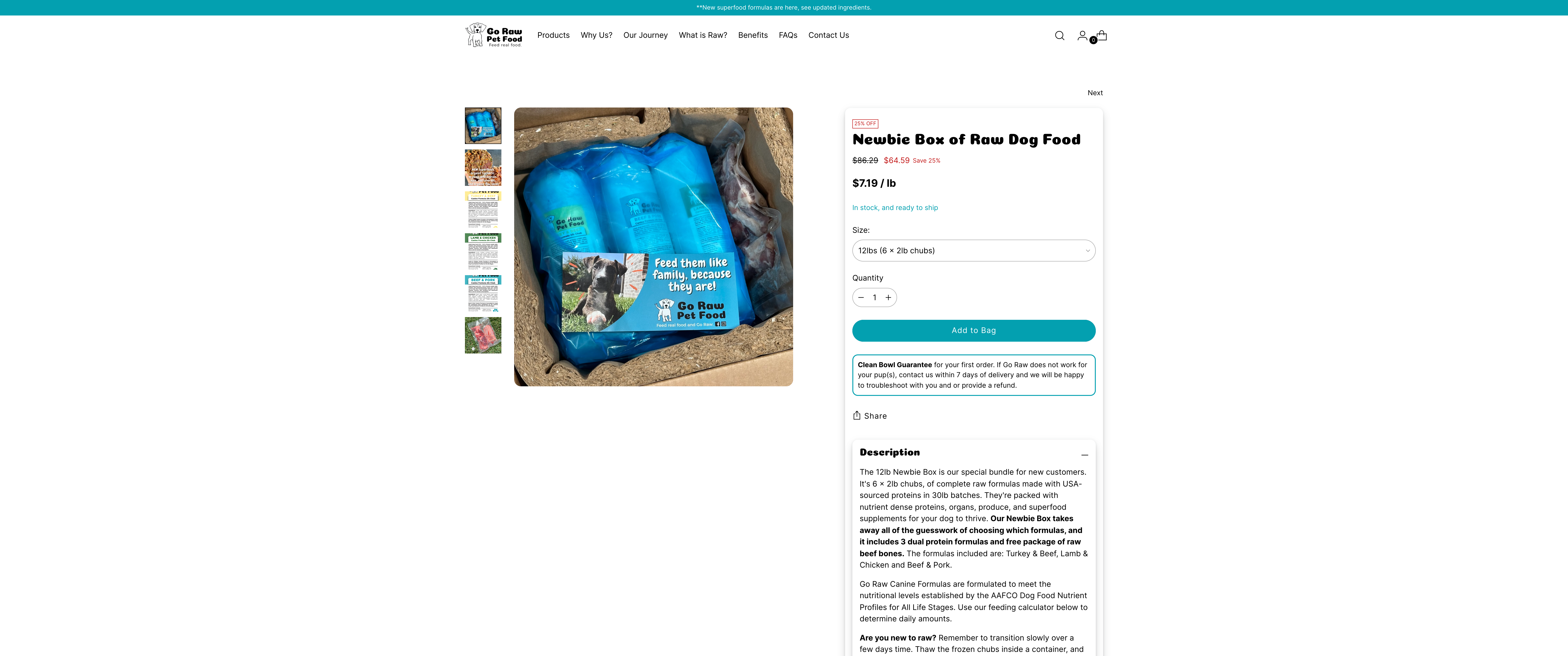Go Raw Pet Food screenshot 2