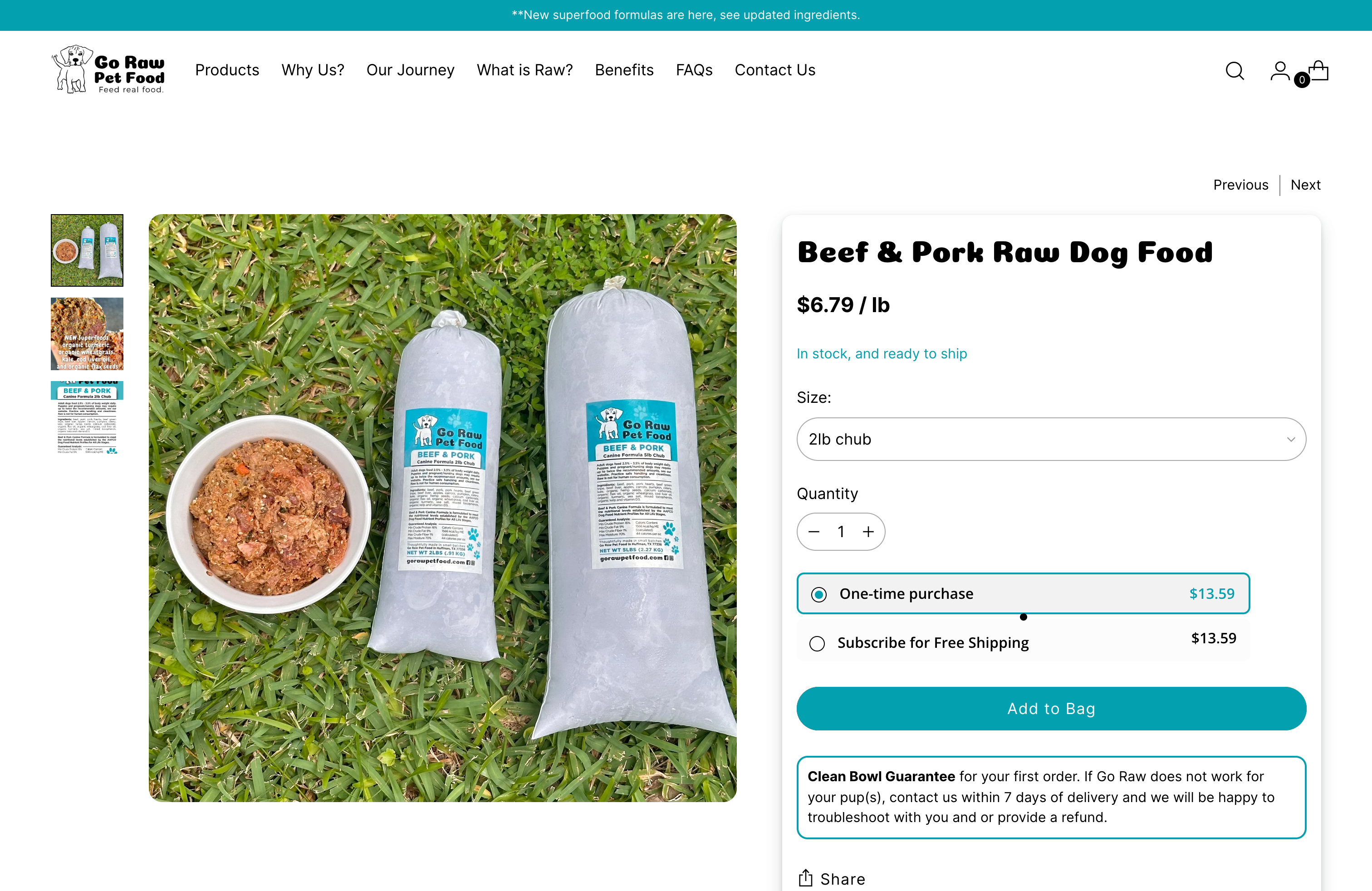 Go Raw Pet Food screenshot 3