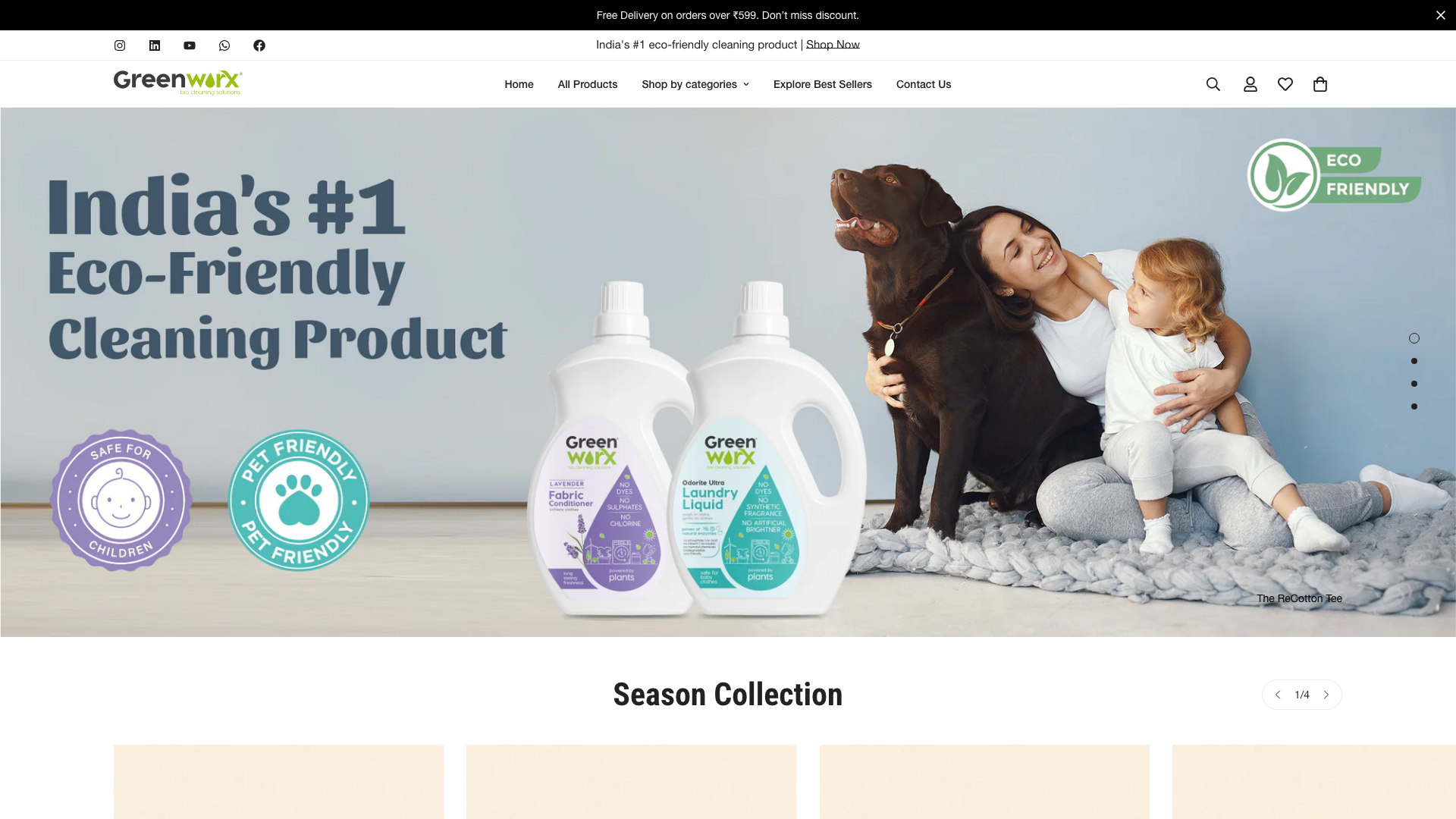 Greenworx | 100% Plant Based Eco-Friendly Cleaning Products Store