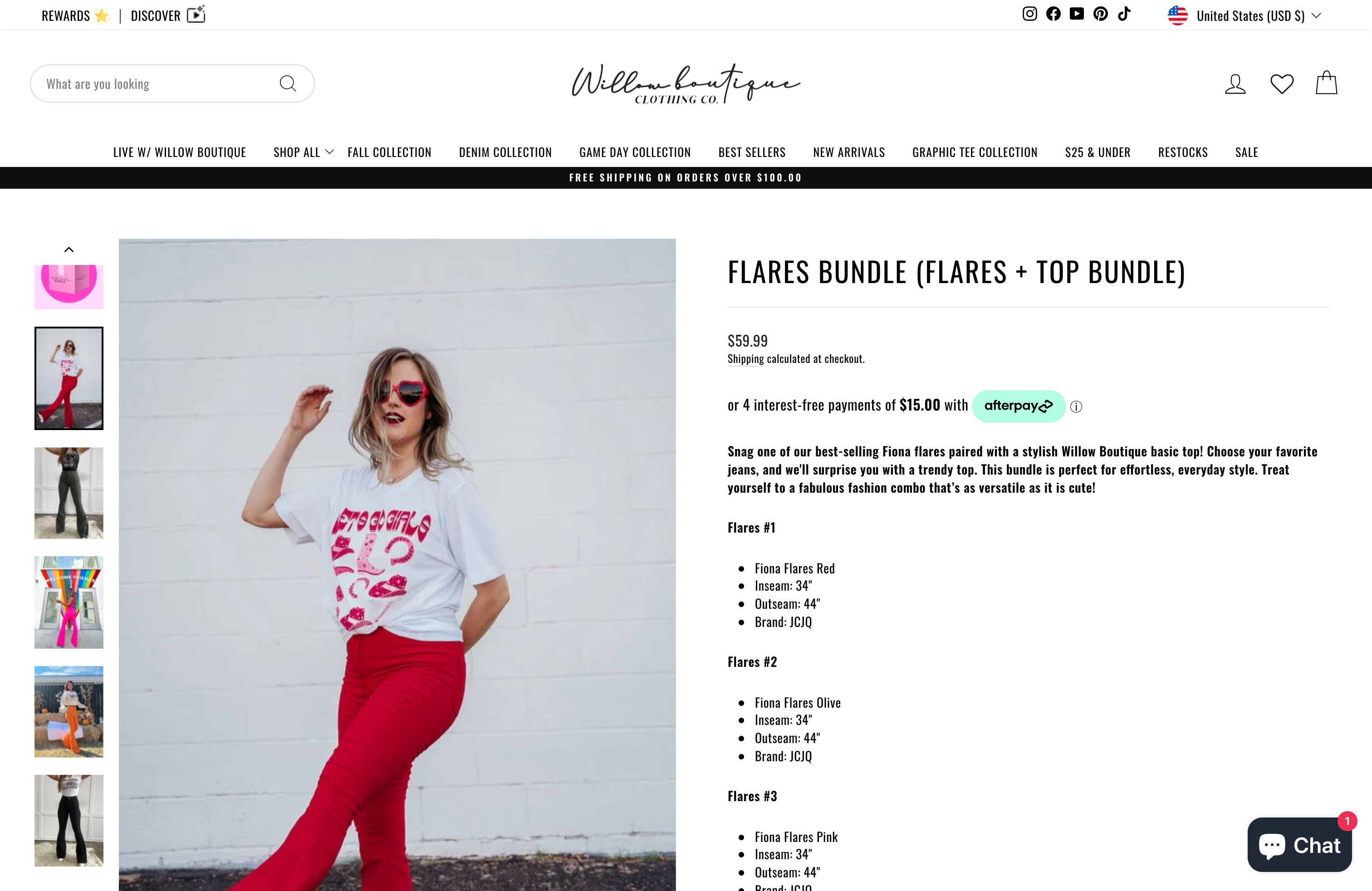 WillowBoutique screenshot 4