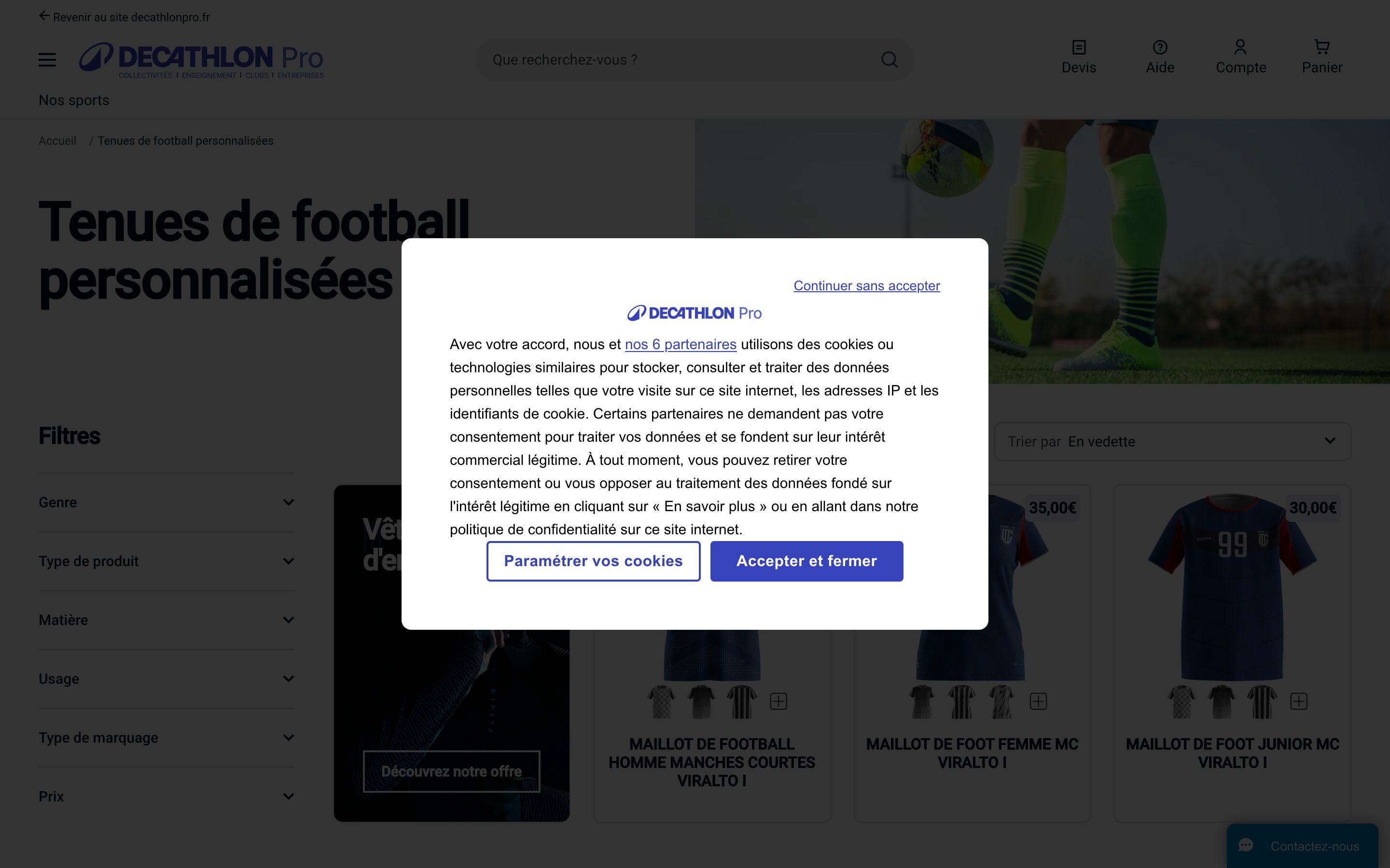 DÉCATHLON PRO screenshot