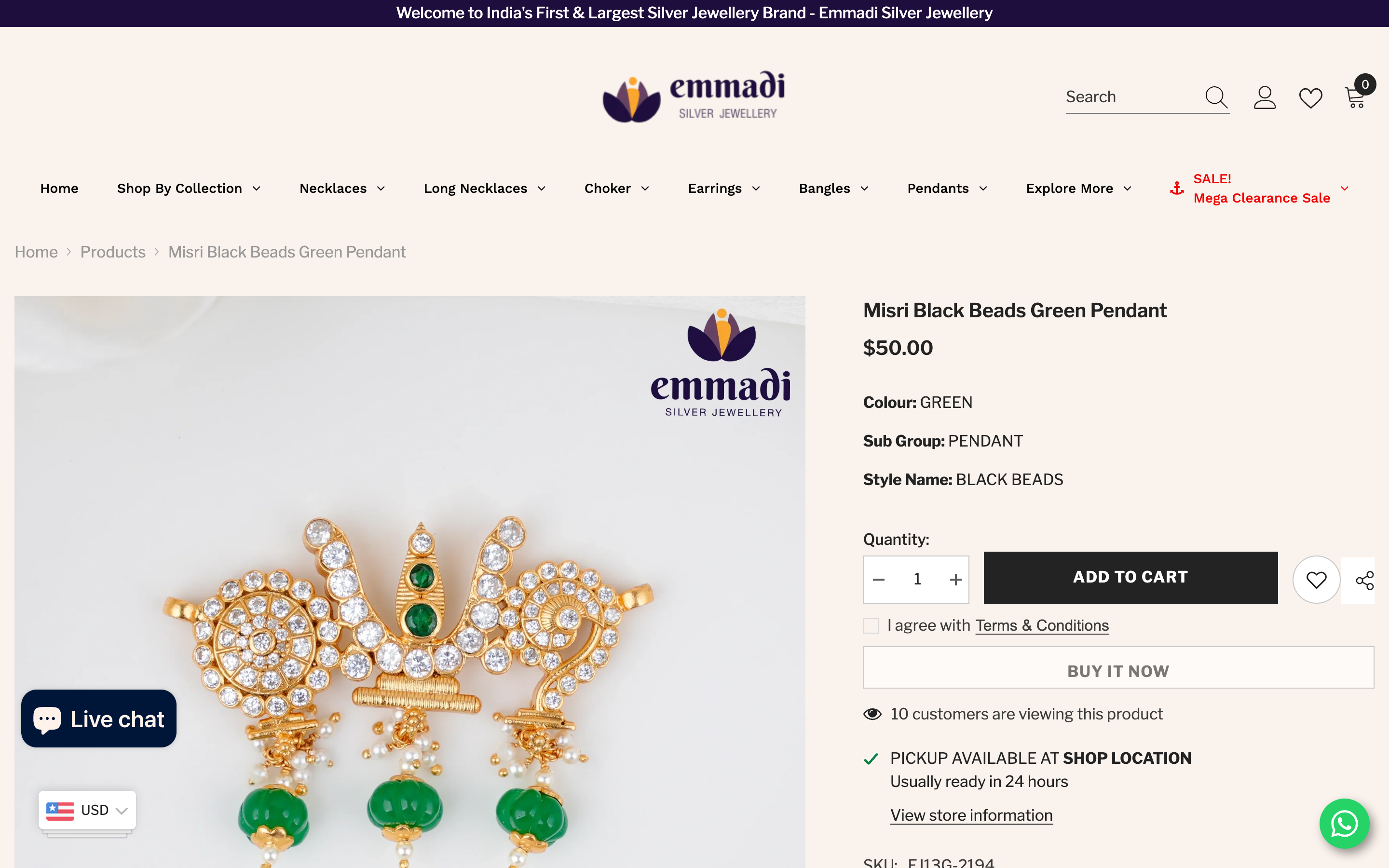 Emmadi Silver Jewellery screenshot