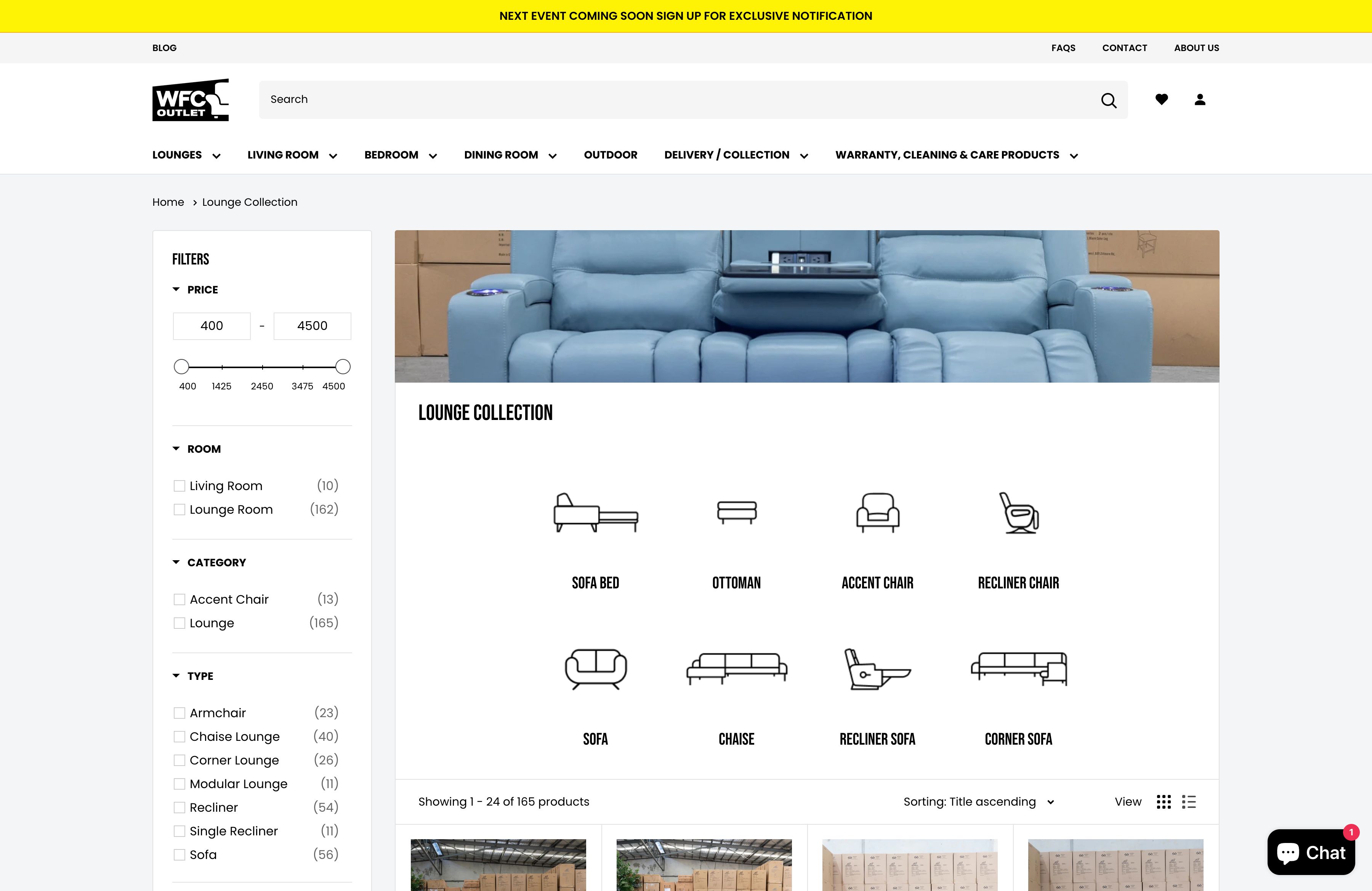 Warehouse Furniture Clearance screenshot 2