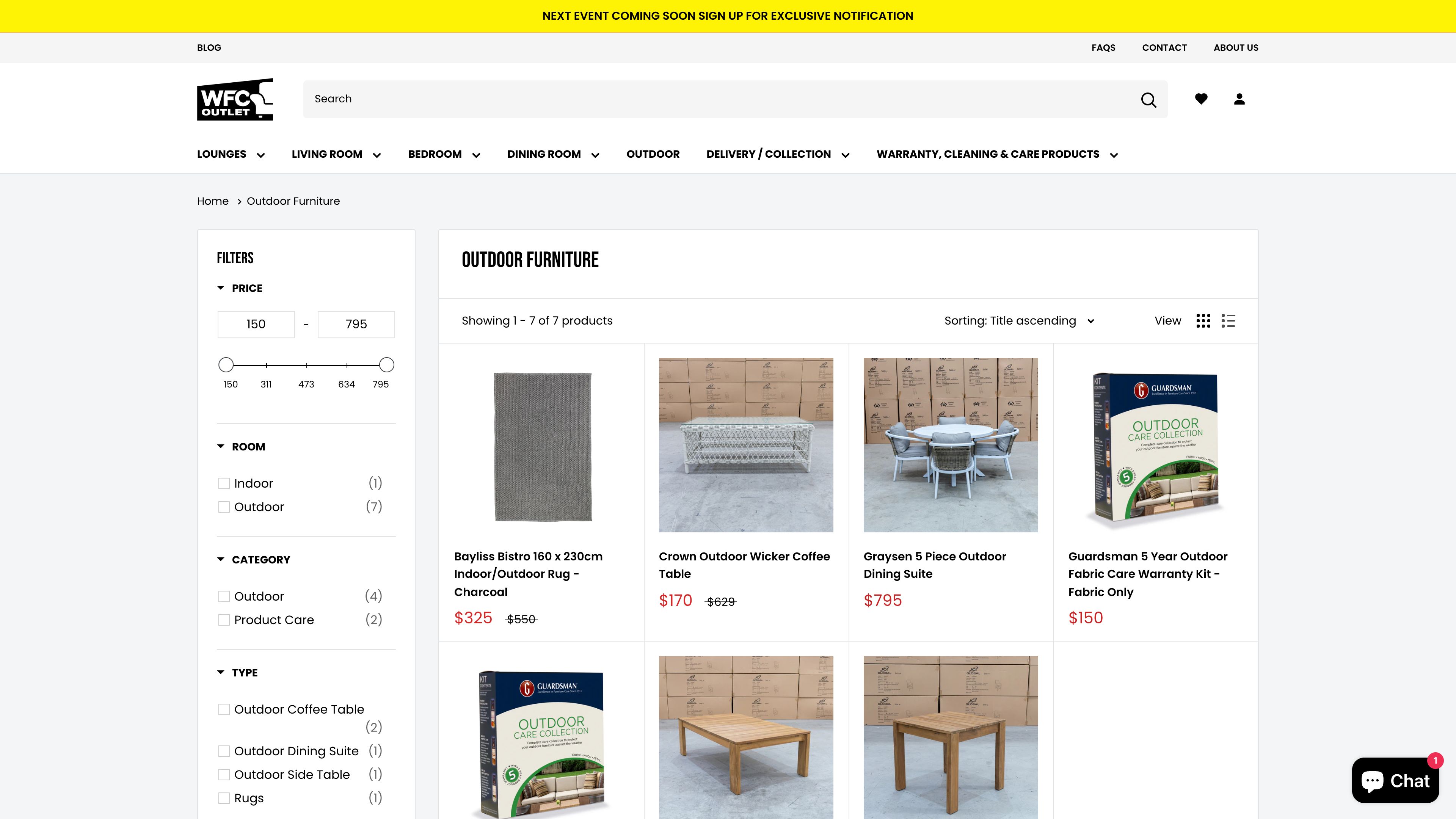 Building a Strong Online Presence for Warehouse Furniture Clearance