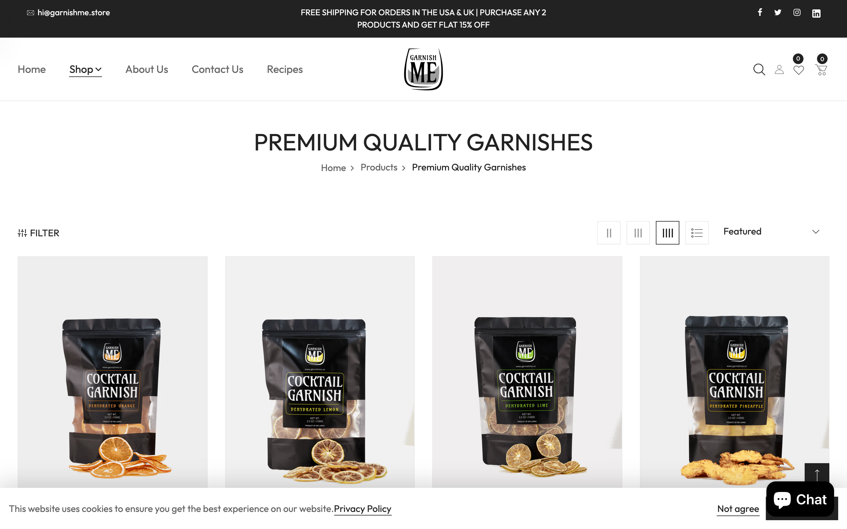 Garnishme Cocktails screenshot