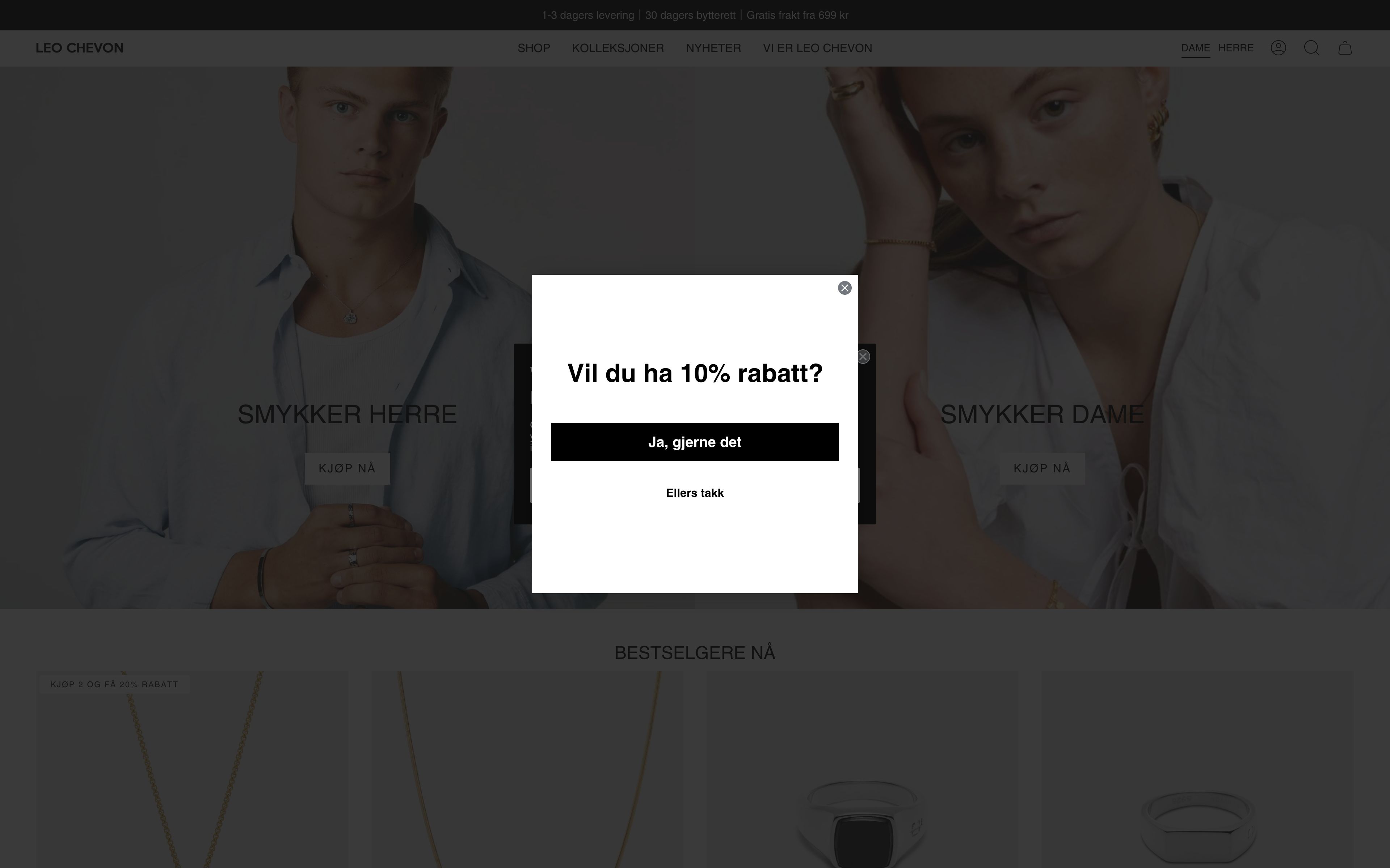 leochevon.no screenshot 5