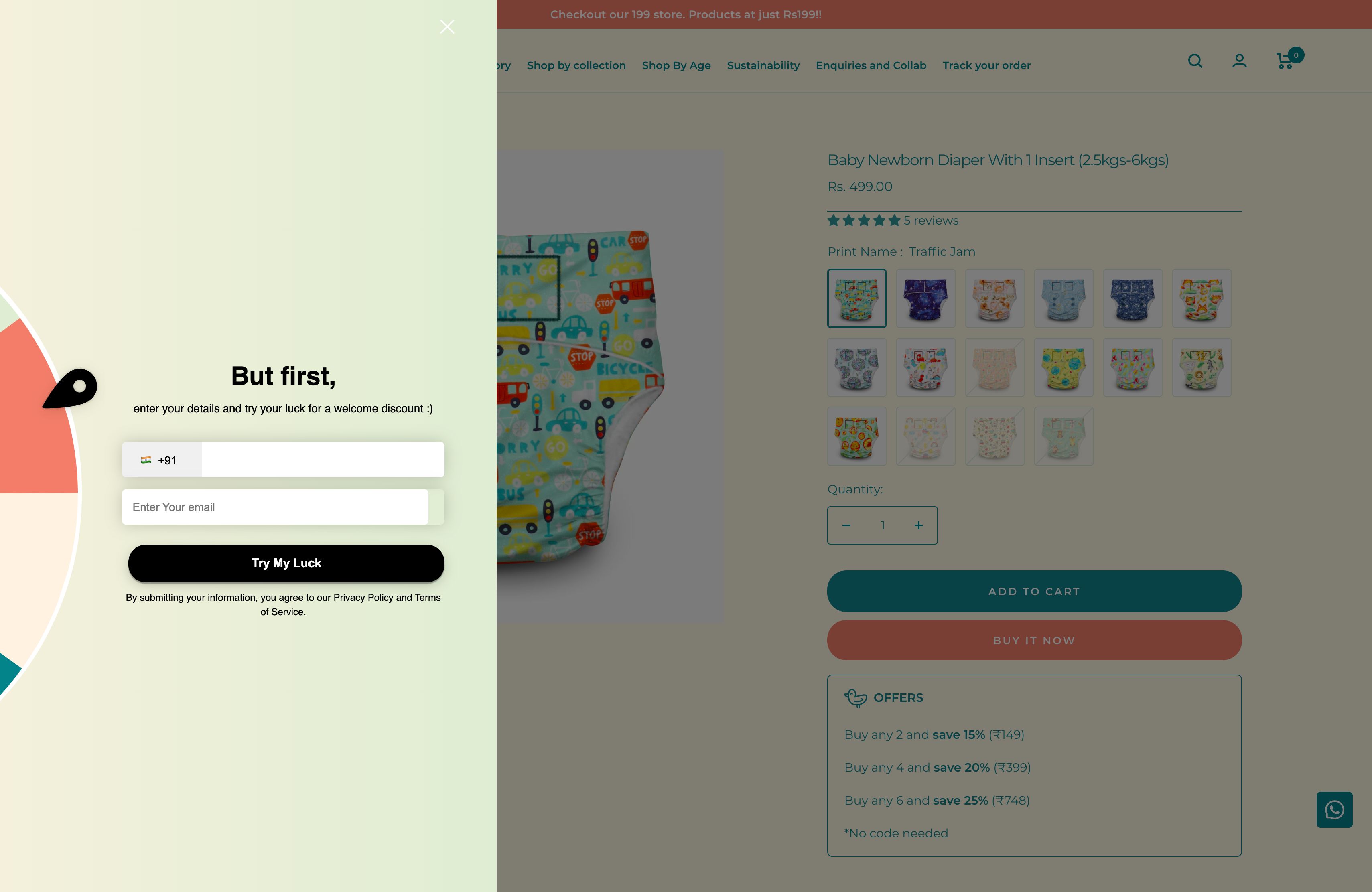 A Toddler Thing | Featured in SharkTank India | Shopify website screenshot 5